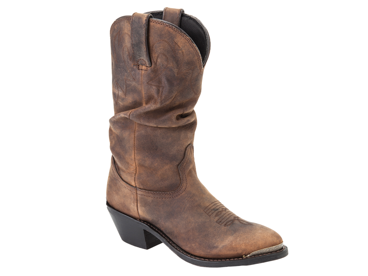 Image of Durango Women's Distressed Tan Slouch Boots