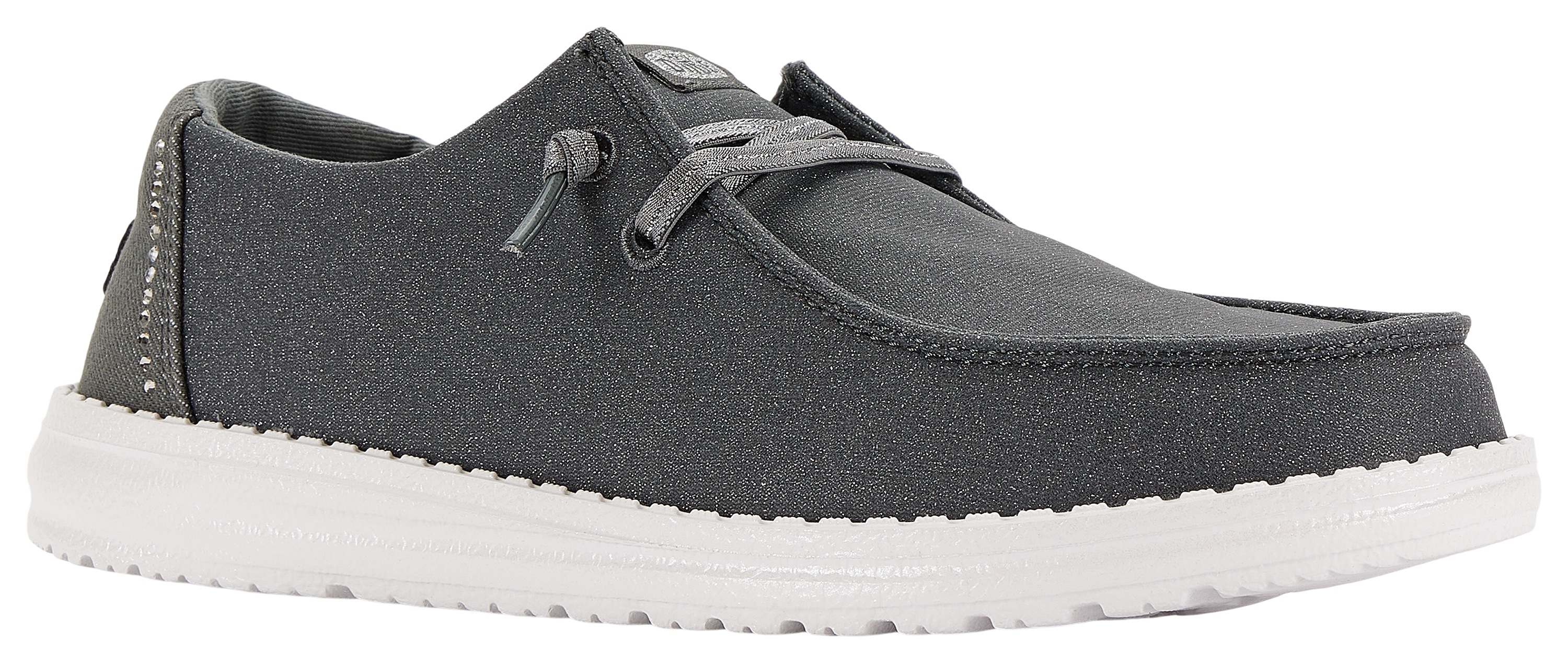 Image of HEYDUDE Wendy Stardust Loafers for Ladies - Grey - 7M