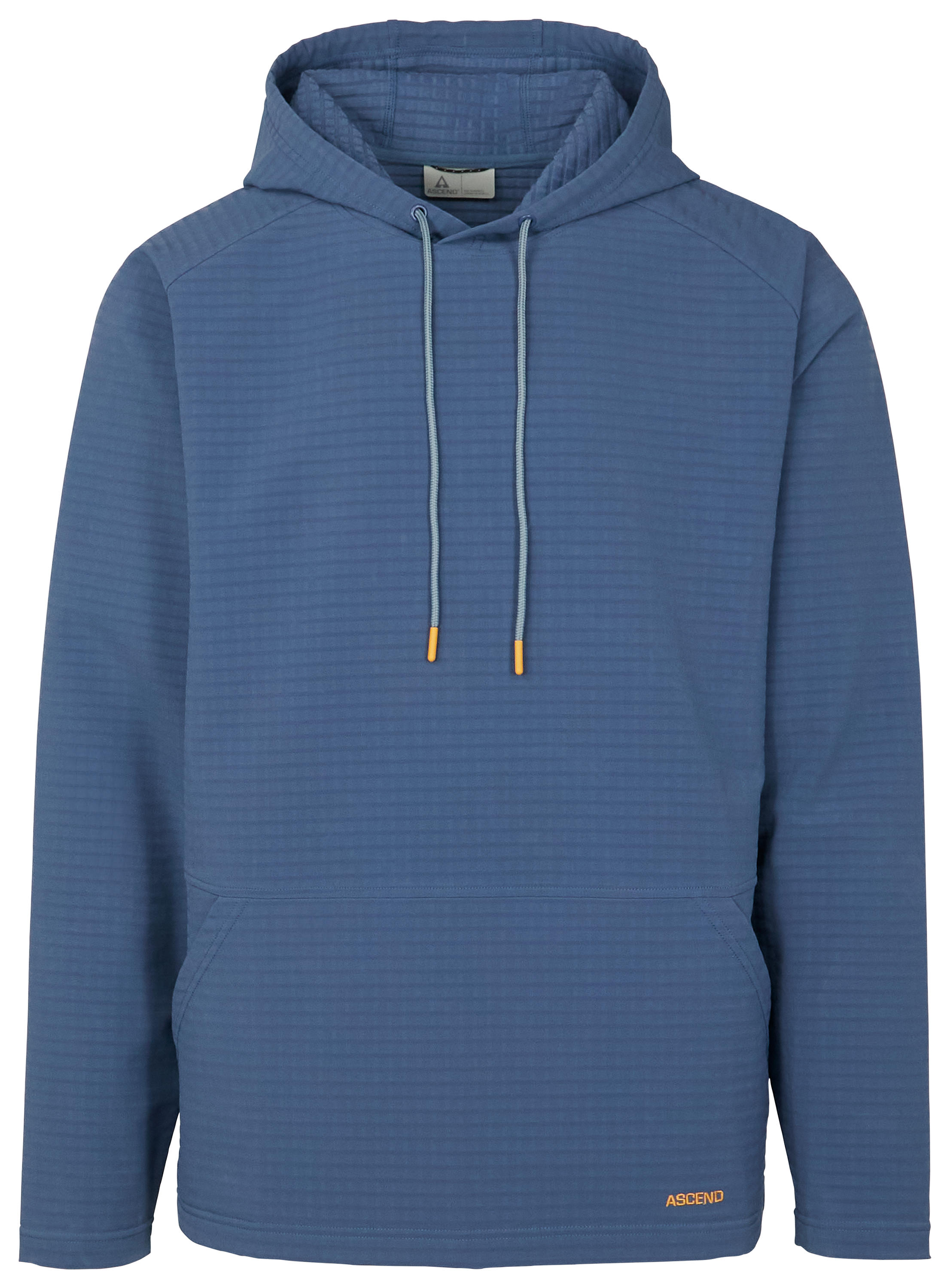 Image of Ascend Storm Fleece Long-Sleeve Hoodie for Men - Bering Sea - XL