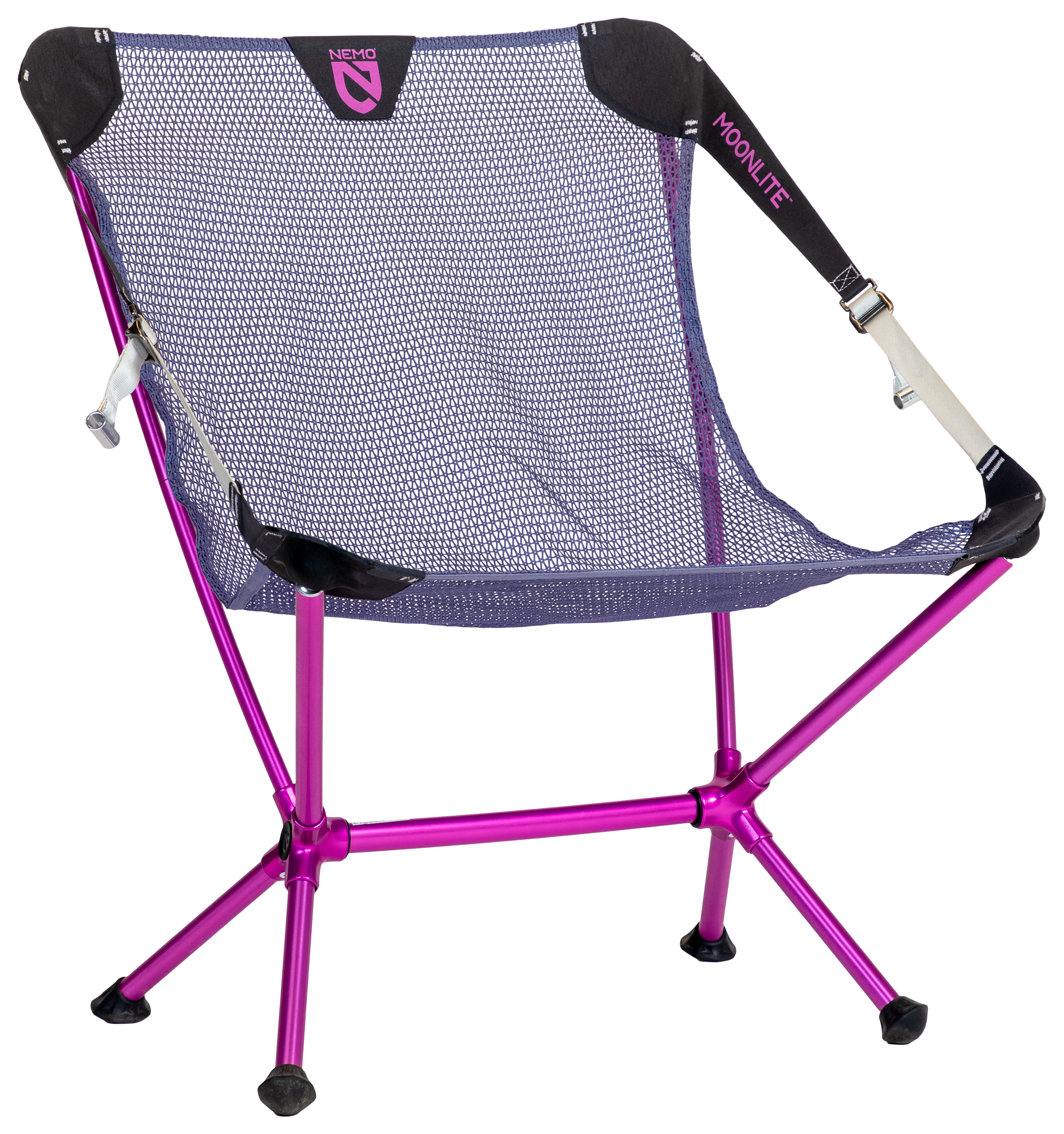 Image of Nemo Moonlite Reclining Camp Chair - Blue Granite/Rosebud