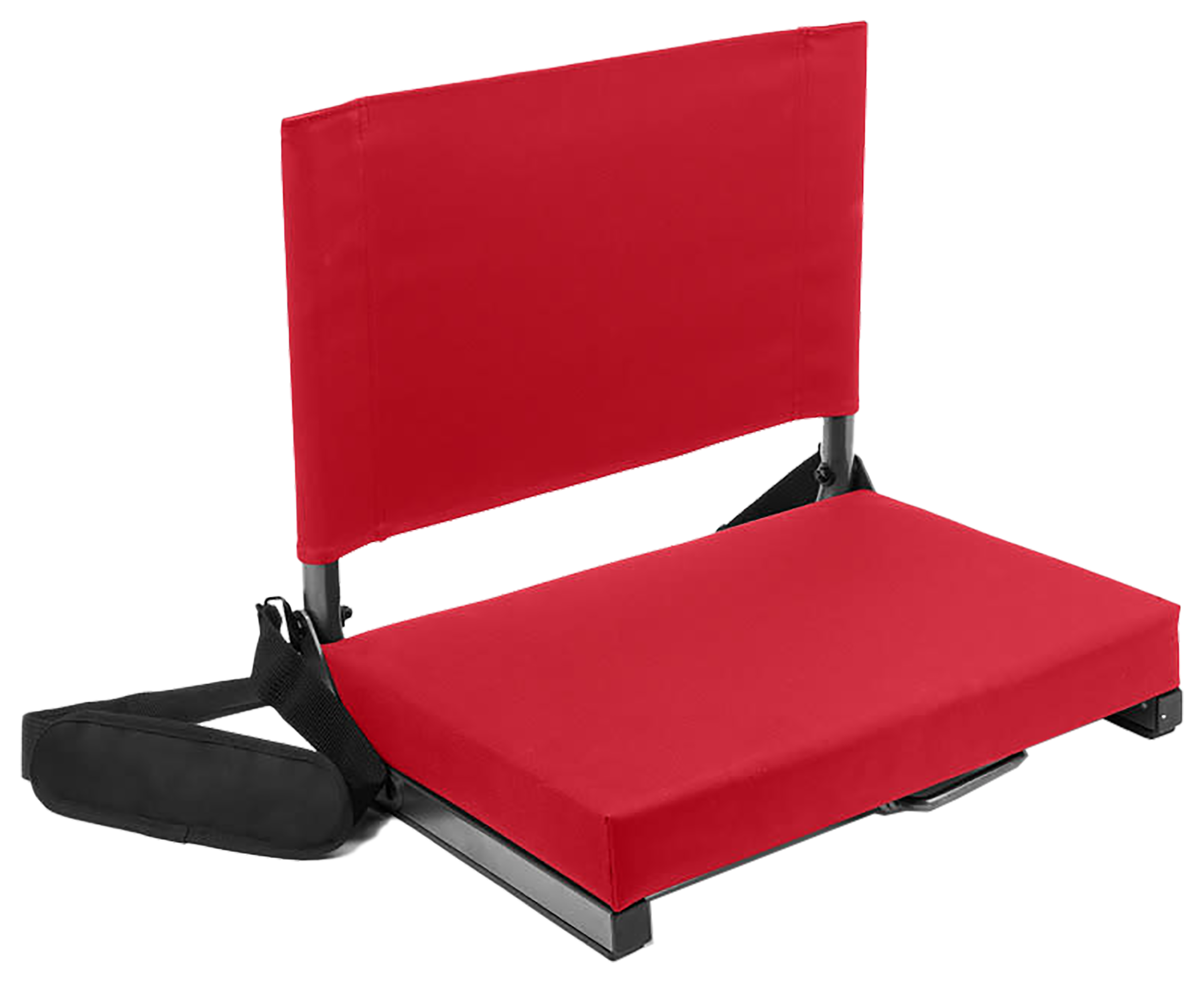 Image of Cascade Mountain Tech Ultra-Padded Stadium Seat - Red - 1 Seat