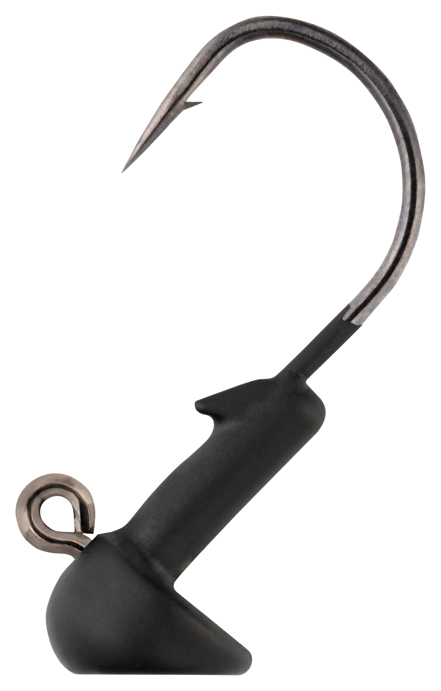 Image of Northland Fishing Tackle Tungsten Stand-Up Short Shank Jighead - Black - 3/8 oz.