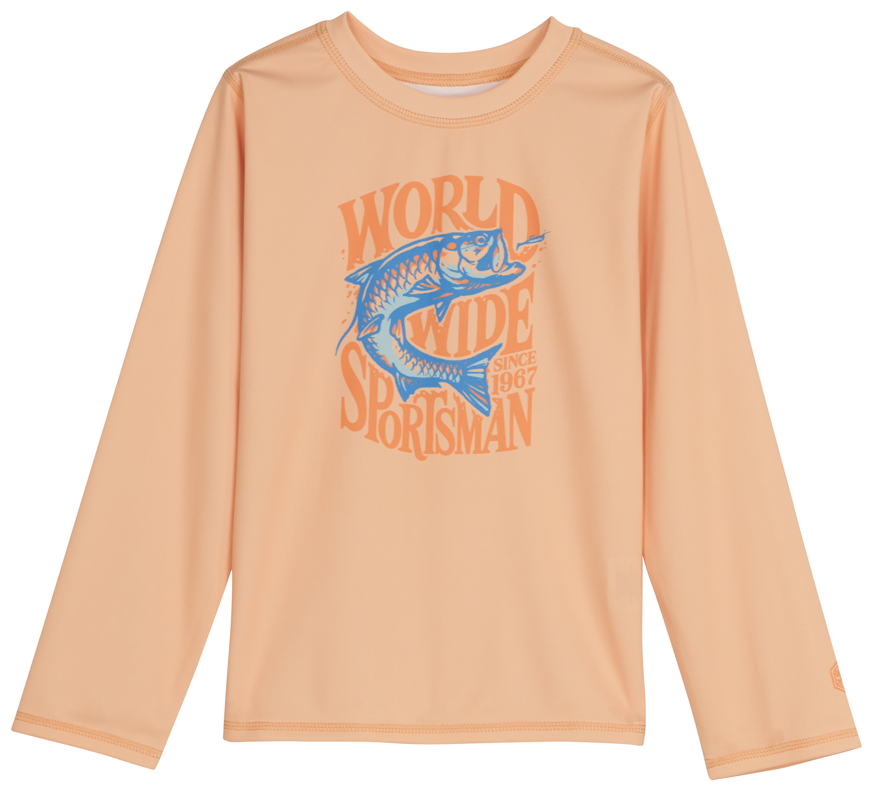 WORLD WIDE SPORTSMAN Surfcaster 3D Cool Long-Sleeve Sun Shirt for Toddlers