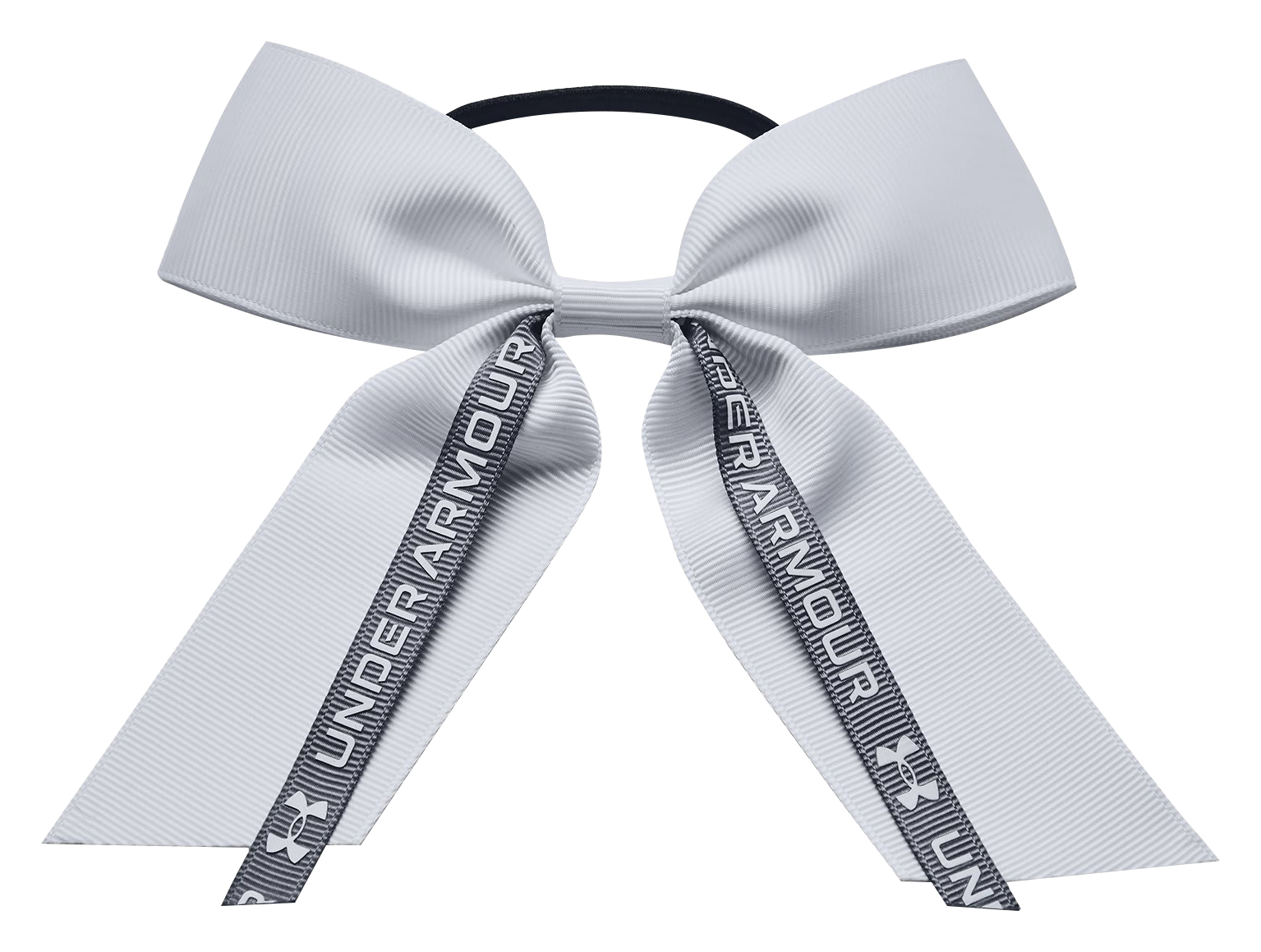 Image of Under Armour Team Bow Hair Tie - White/Steel