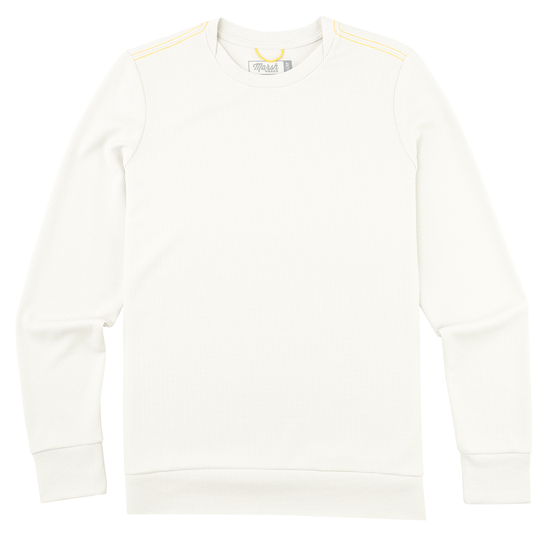 Image of Marsh Wear Tyber Thermal Crew for Ladies - Stone Heather - L