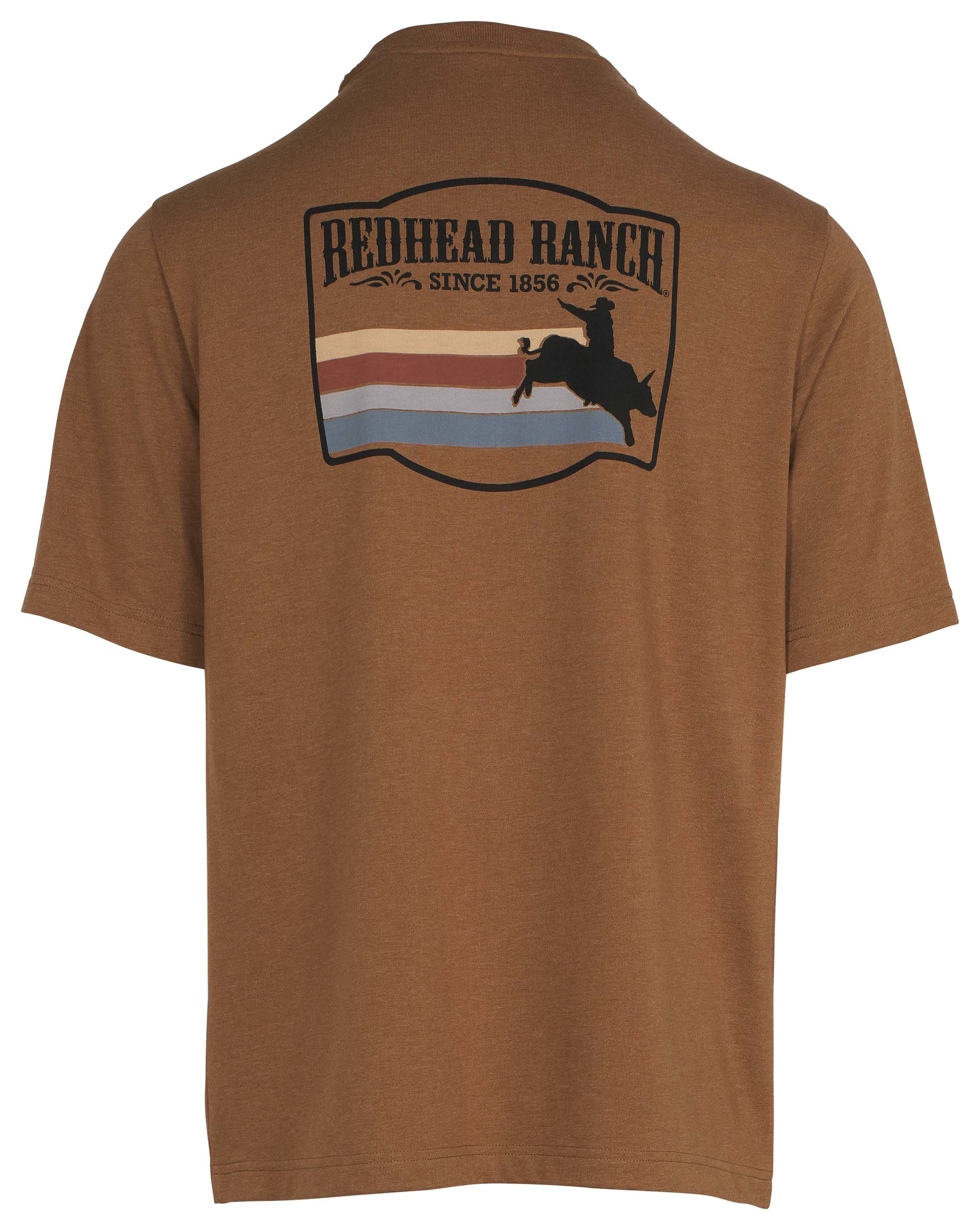 REDHEAD Ranch Bull Graphic Short-Sleeve T-Shirt for Men