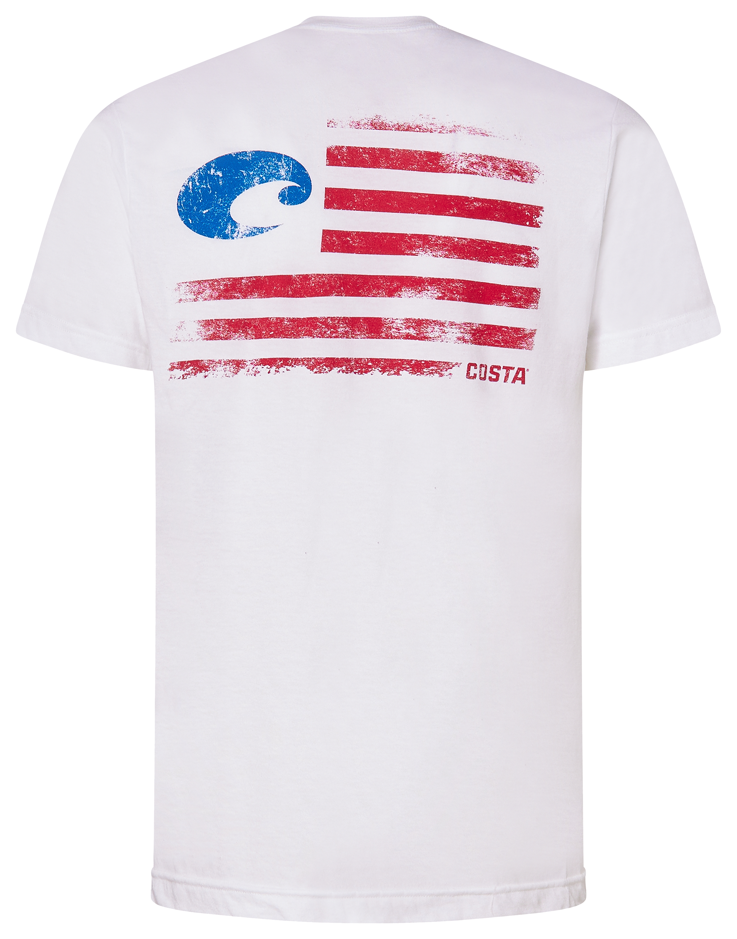 Image of Costa Del Mar Pride Short-Sleeve Shirt for Men - White - M