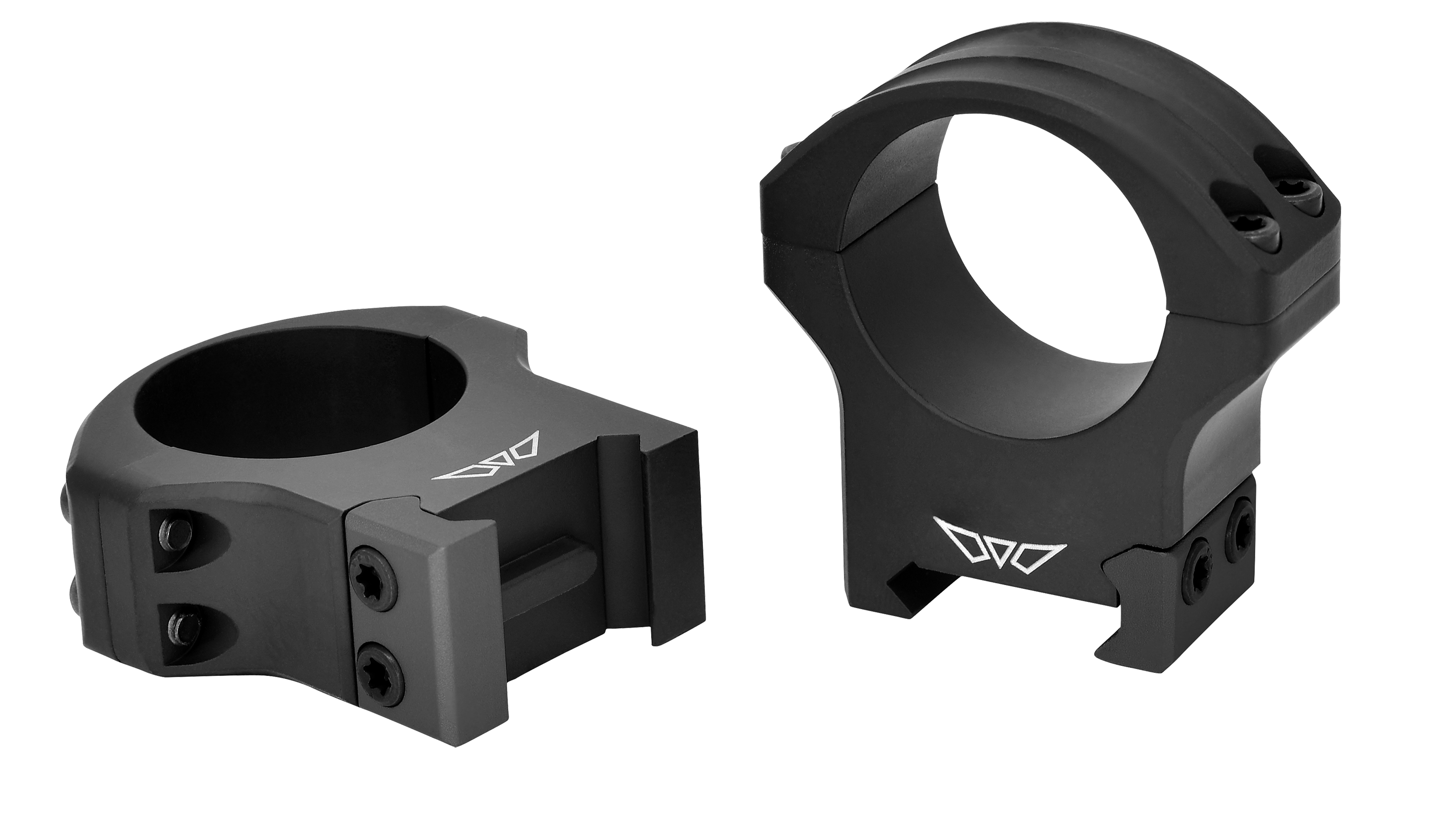 Image of "Warne HyperLite Scope Rings - 1.14"" - 30mm"