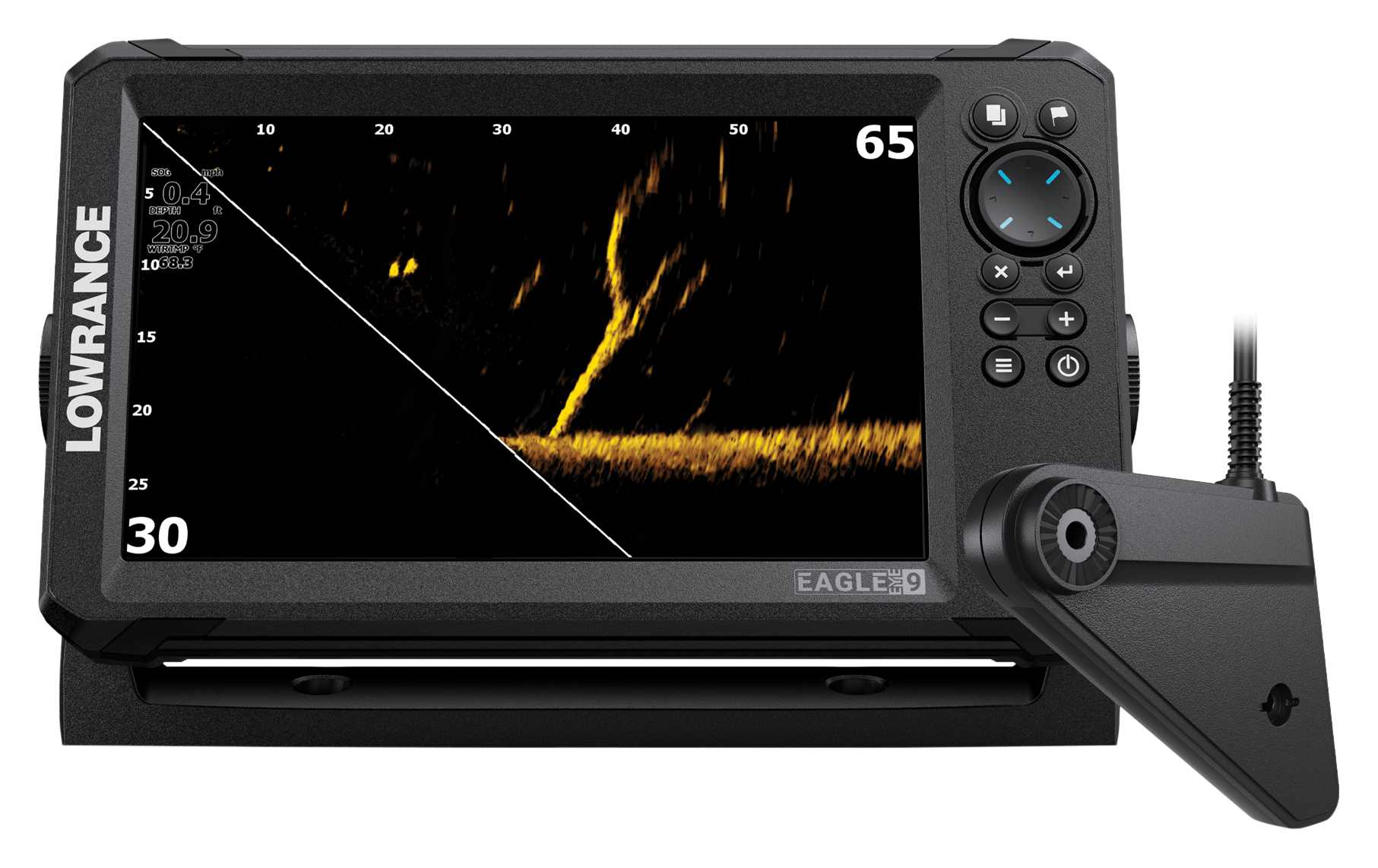 Lowrance Eagle Eye 9" Fish Finder with Live Sonar and C-MAP DISCOVER ONBOARD