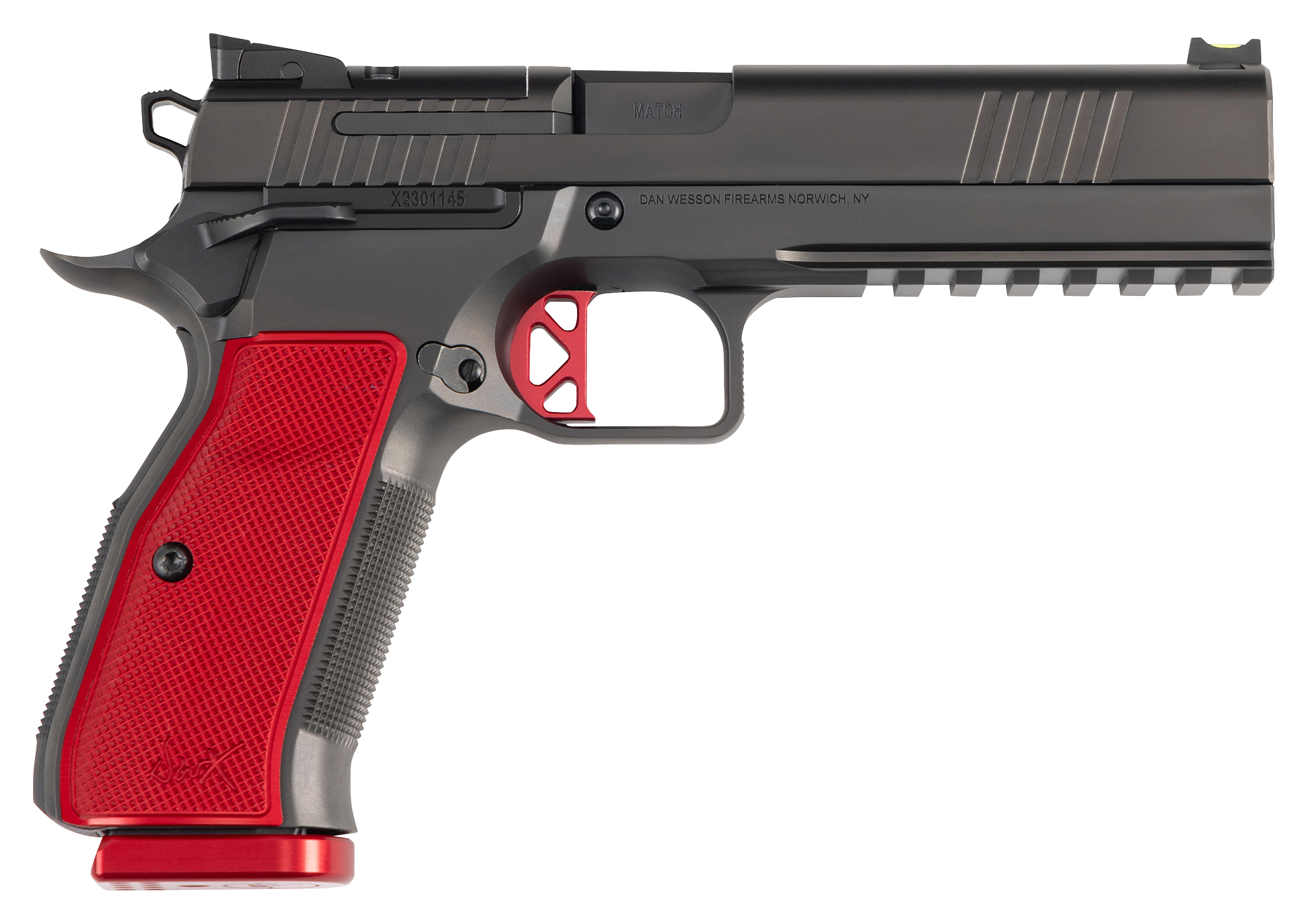 Dan Wesson DWX OpticsReady Ambidextrous SemiAuto Pistol with Accessory Rail