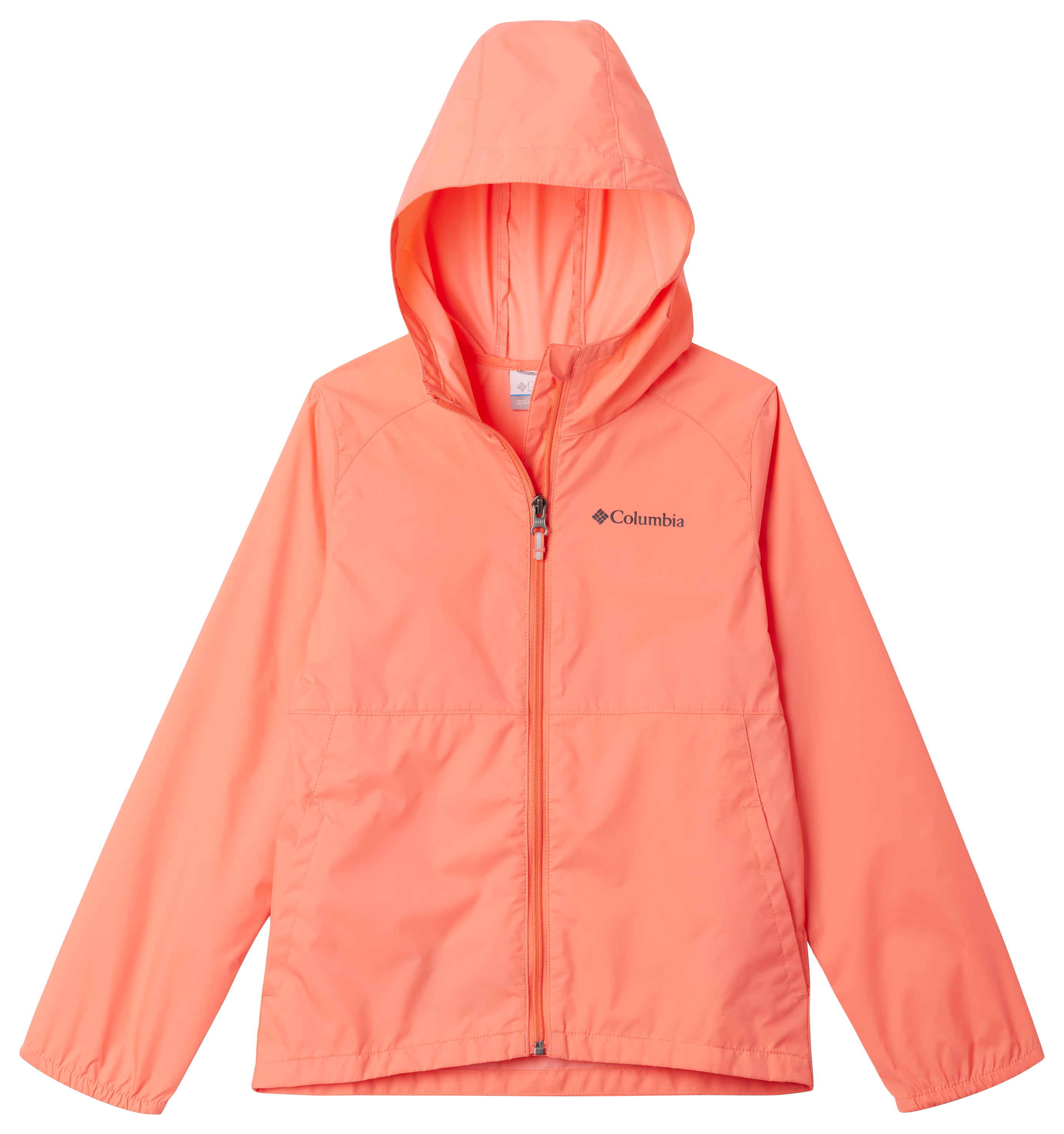 Image of Columbia Switchback II Jacket for Kids - Hot Coral - XXS