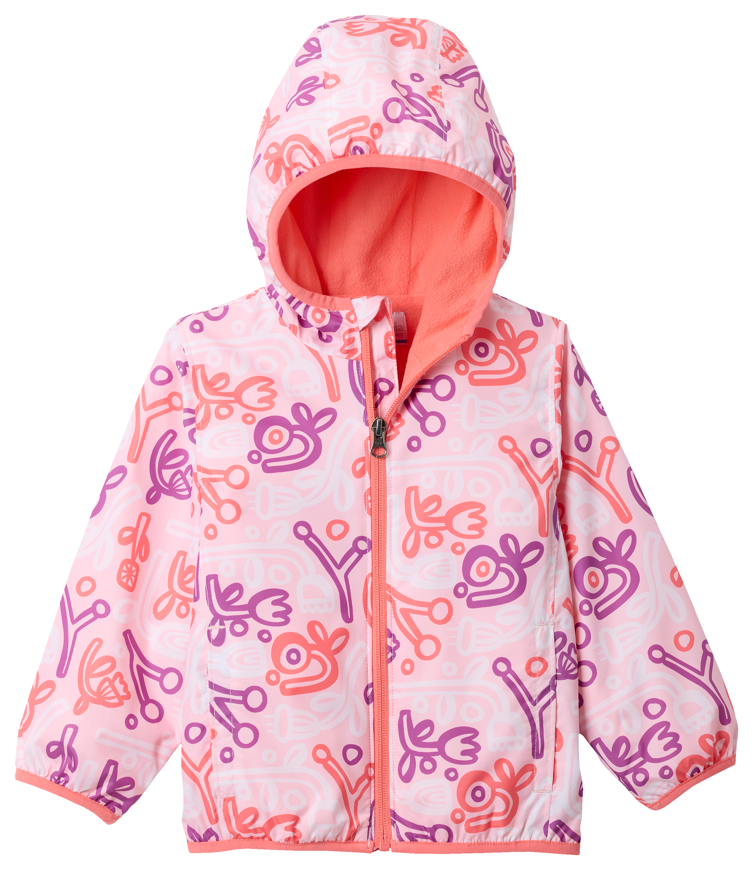 Image of Columbia Mini Pixel Grabber III Jacket for Toddlers - Satin Pink - 2T