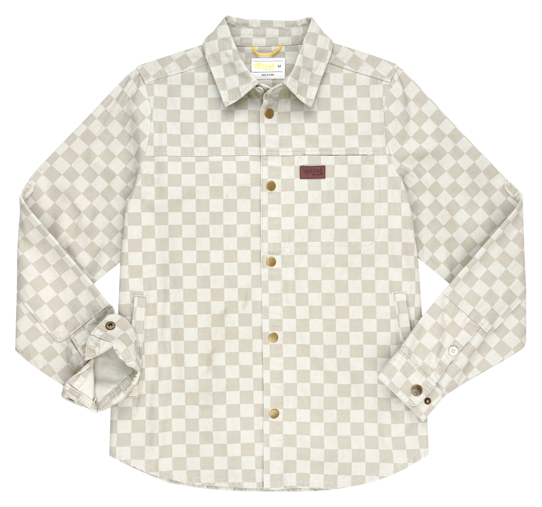 Image of Marsh Wear Delano Shacket for Ladies - Stone