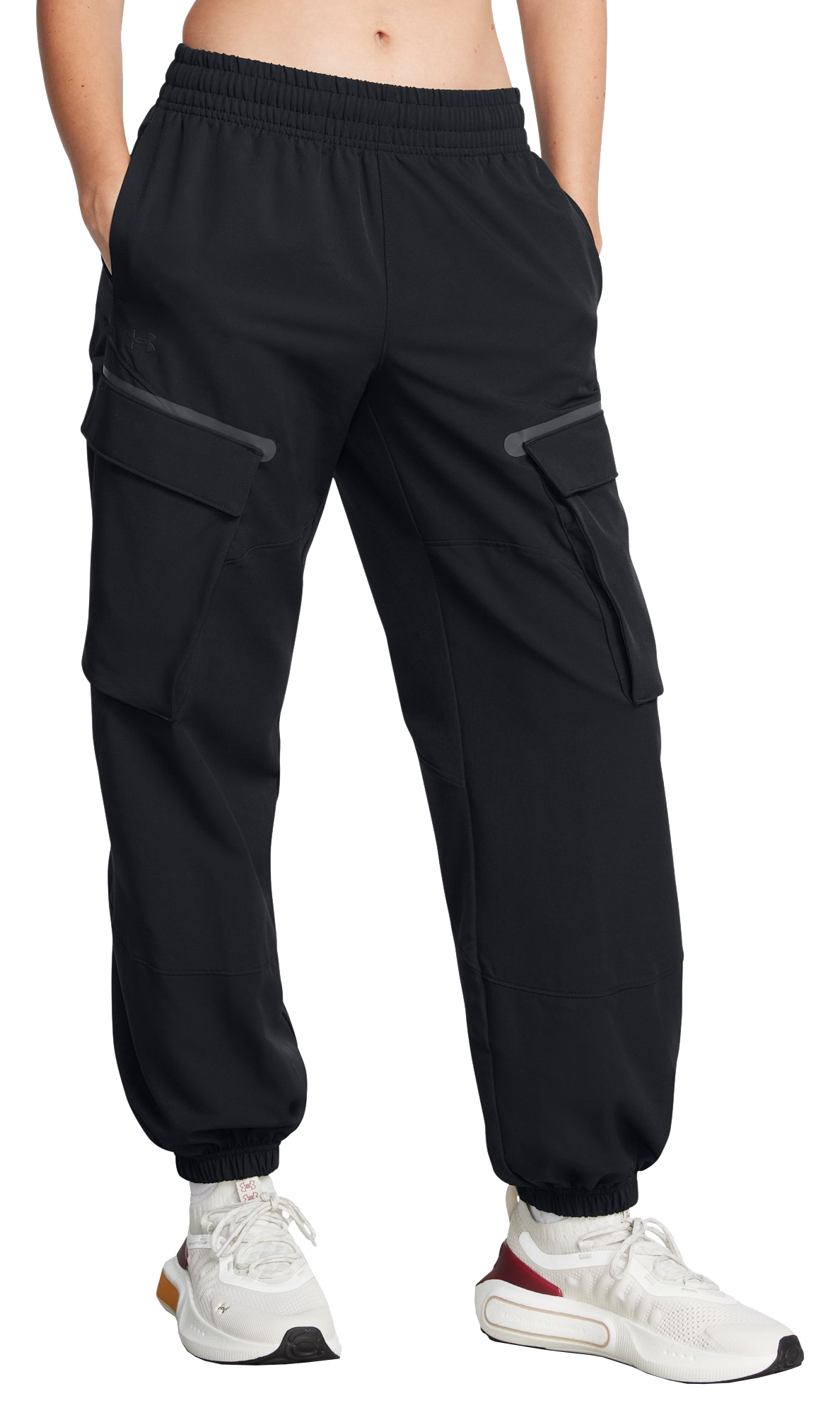 Image of Under Armour Unstoppable Cargo Pants for Ladies - Black - XS - Regular