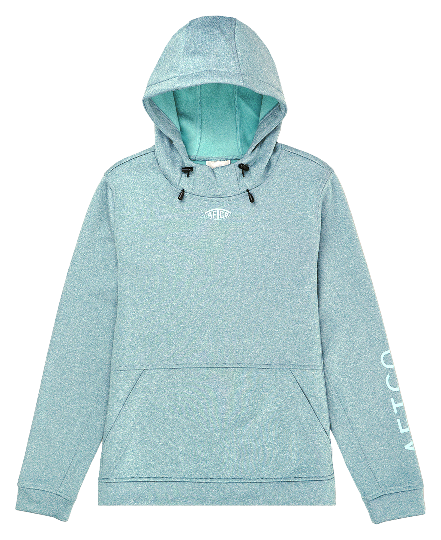 Image of AFTCO Shadow Recycled Long-Sleeve Hoodie for Ladies - Arctic Heather - S