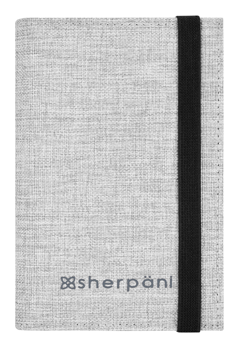 Image of Sherpani Vienna Anti-Theft Passport Wallet - Sterling