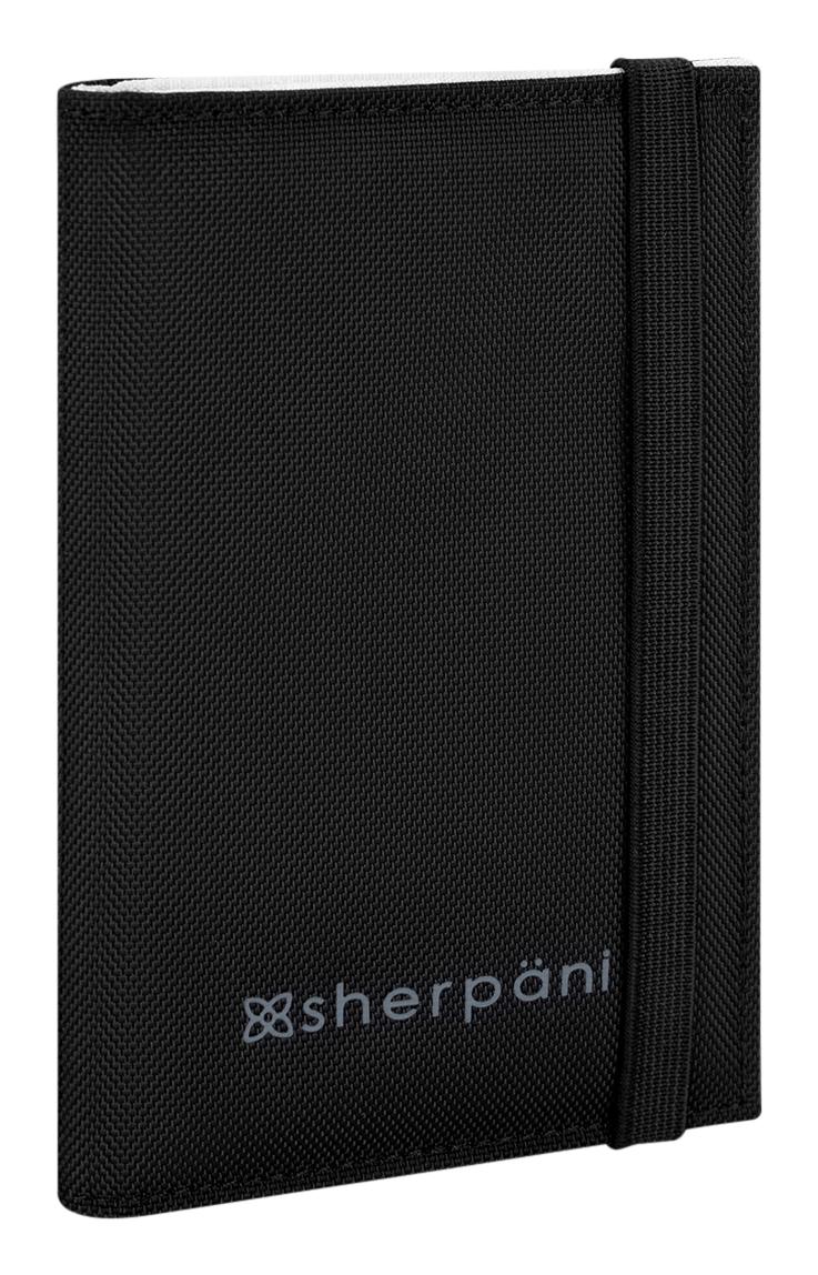 Image of Sherpani Vienna Anti-Theft Passport Wallet - Carbon