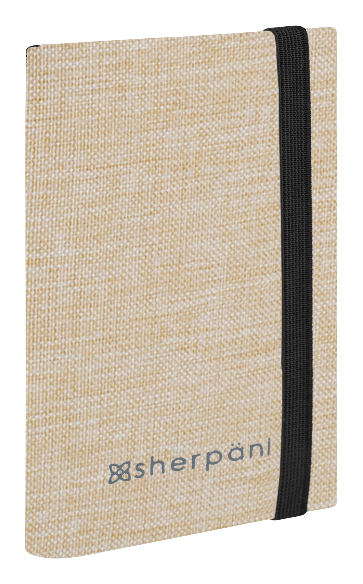 Image of Sherpani Vienna Anti-Theft Passport Wallet - Straw