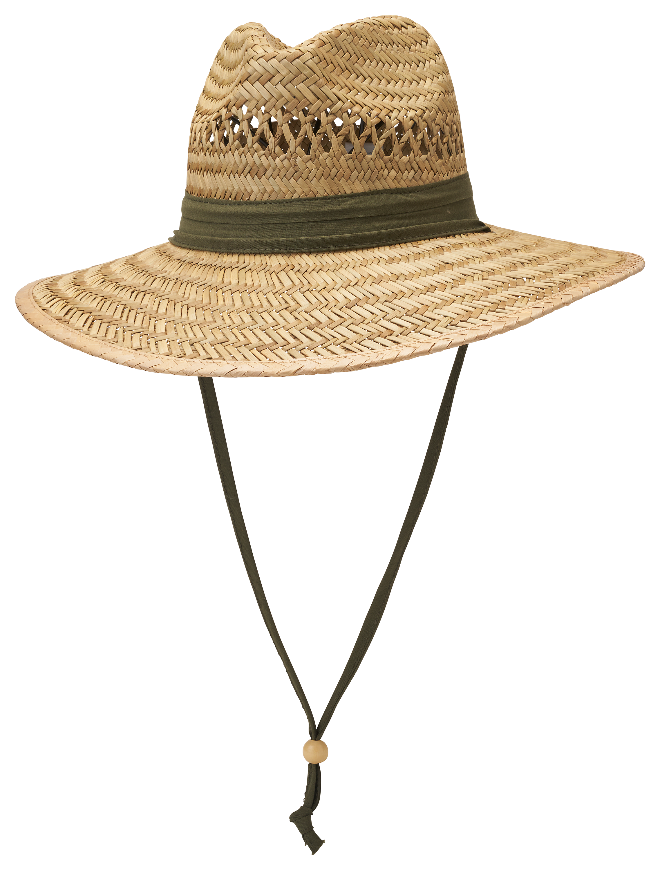Image of RedHead Lifeguard Straw Hat - Natural/Olive