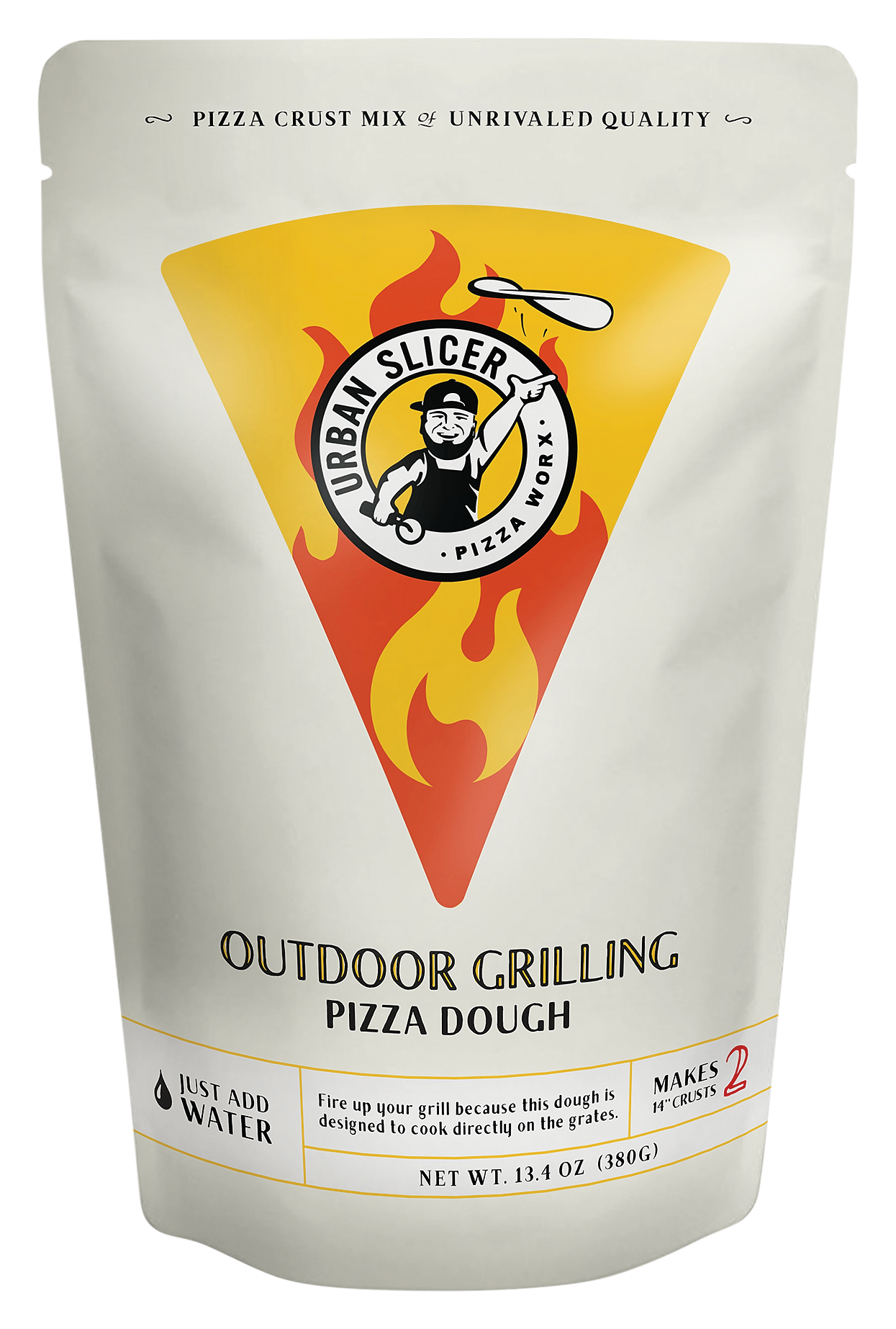 Image of Urban Slicer Outdoor Grilling Pizza Dough Mix