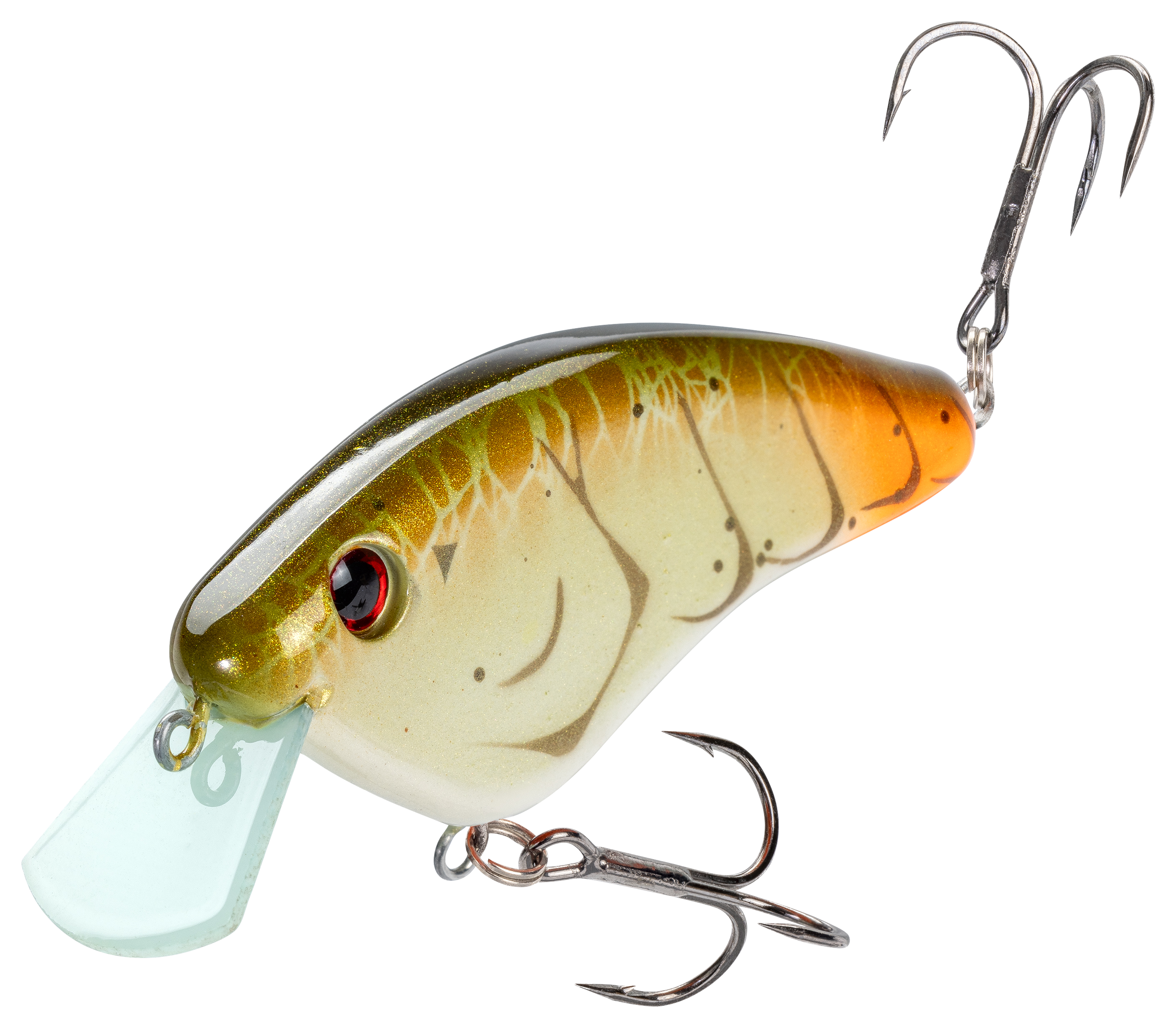 Image of Strike King Hardliner Flatside Crankbait - Bone Craw - 2-1/2'' - 7/16 oz.