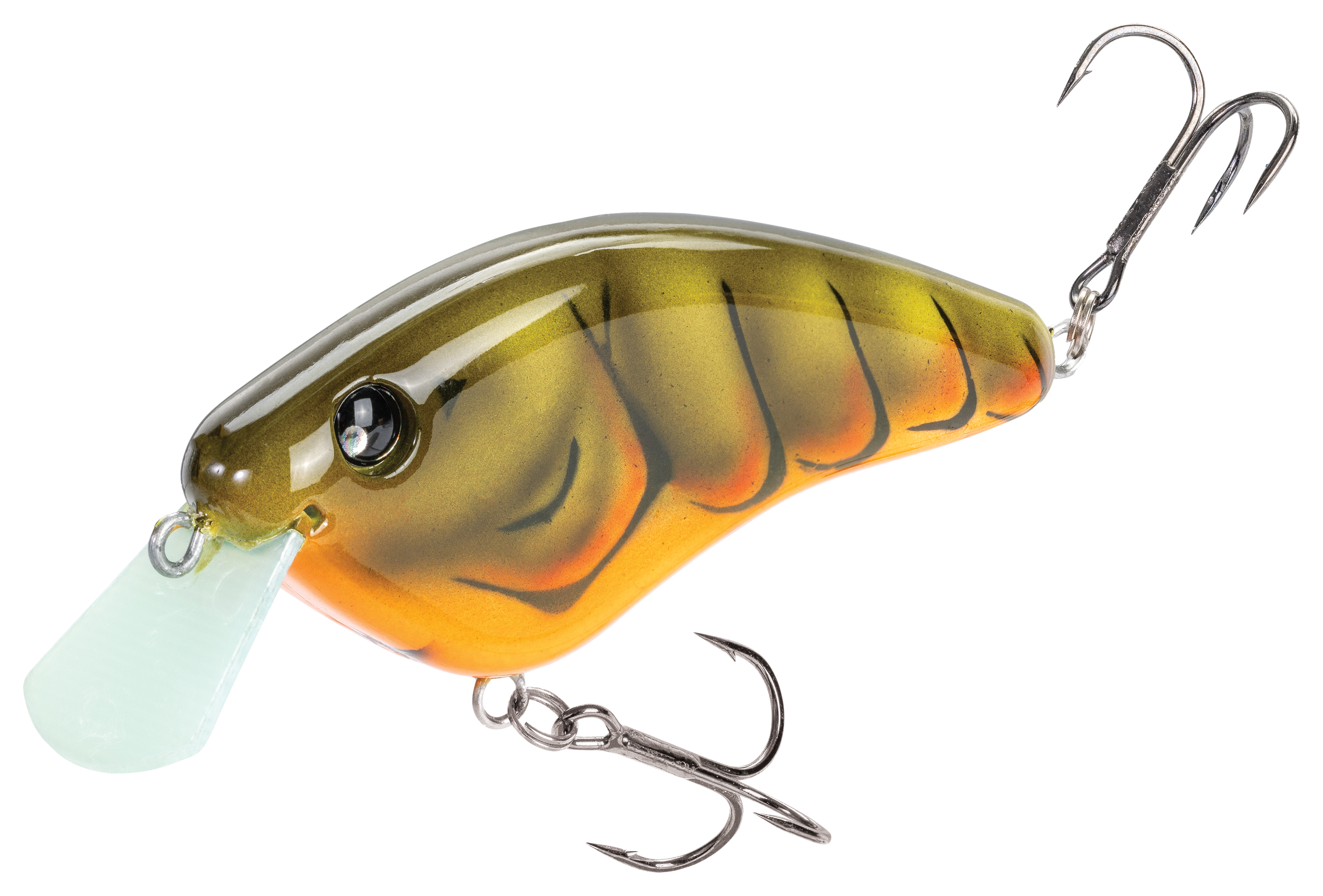 Image of Strike King Hardliner Flatside Crankbait - Green Gourd - 2-1/2'' - 7/16 oz.
