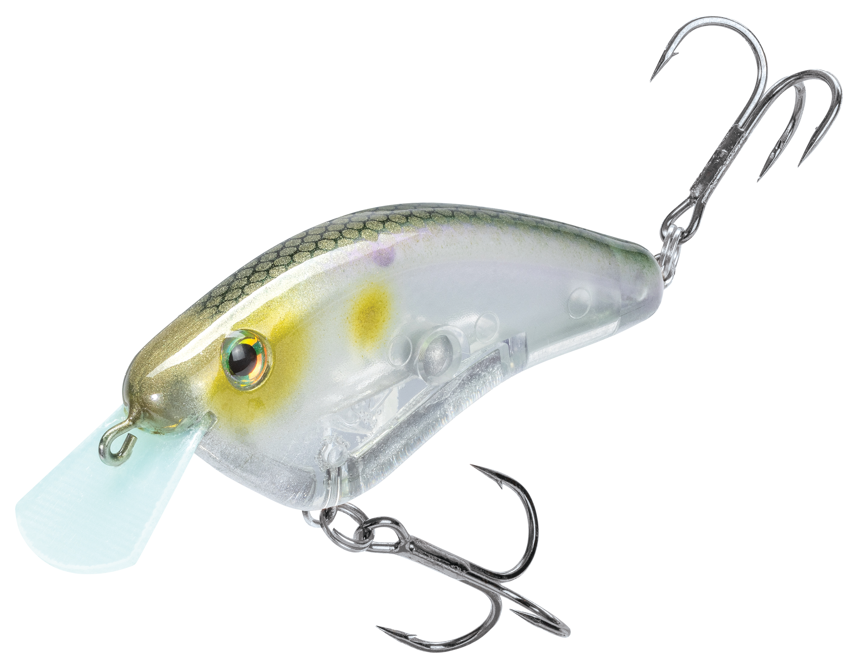Image of Strike King Hardliner Flatside Crankbait - Clearwater Minnow - 2-1/2'' - 7/16 oz.