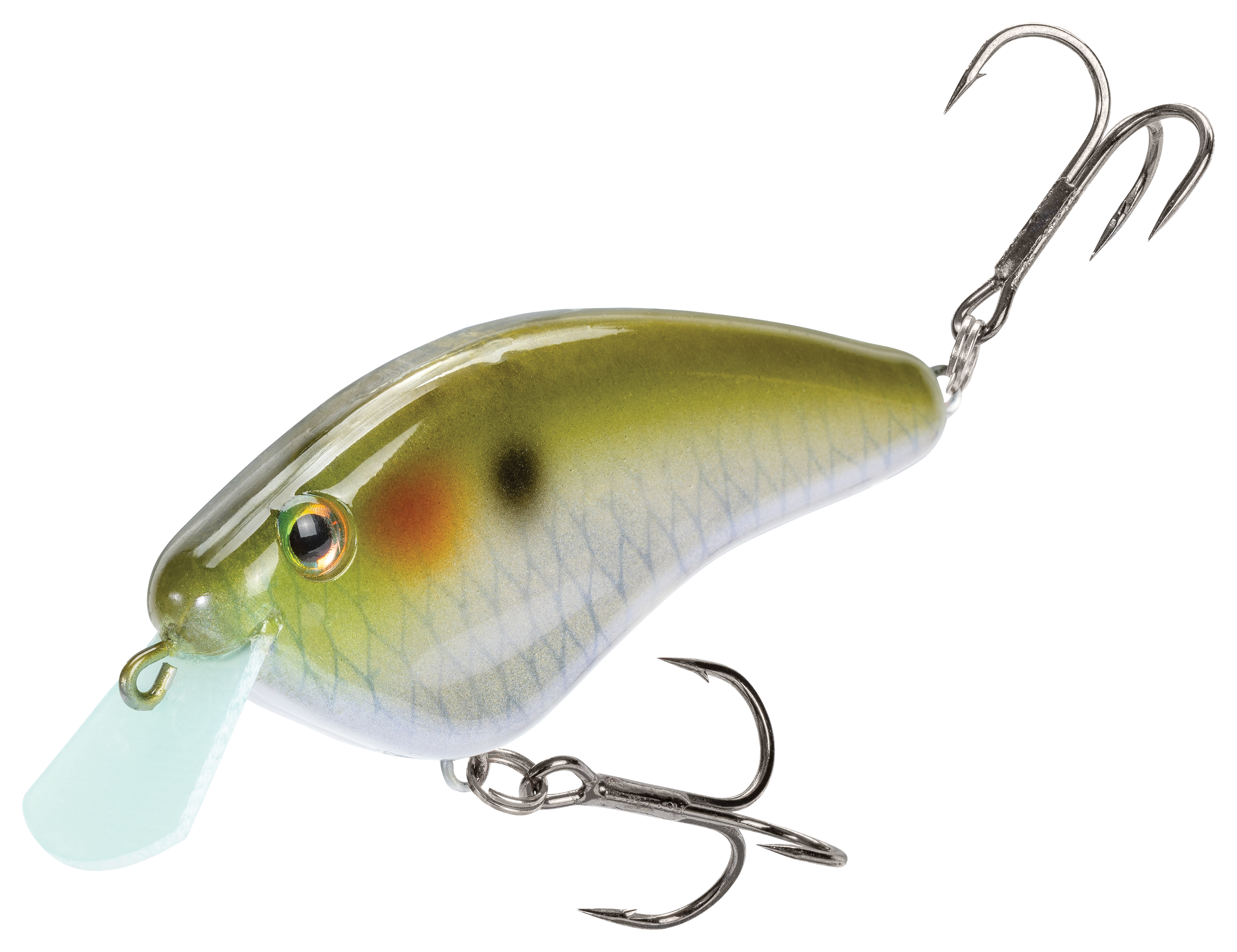 Image of Strike King Hardliner Flatside Crankbait - Ghost Herring - 2-1/2'' - 7/16 oz.