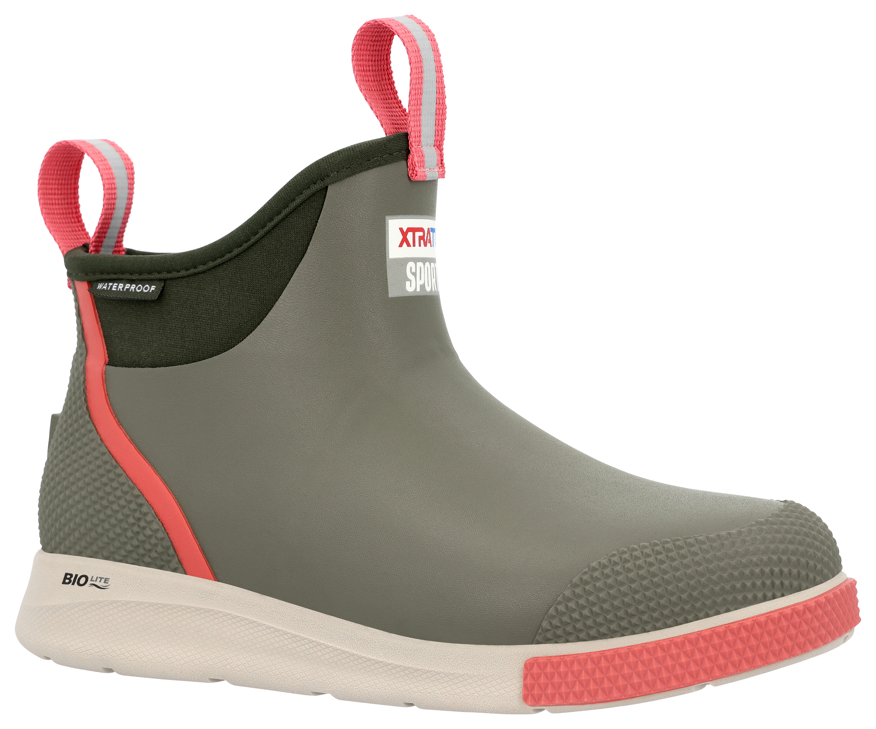Image of Xtratuf Sport Ankle Deck Boots for Ladies - Olive - 10M
