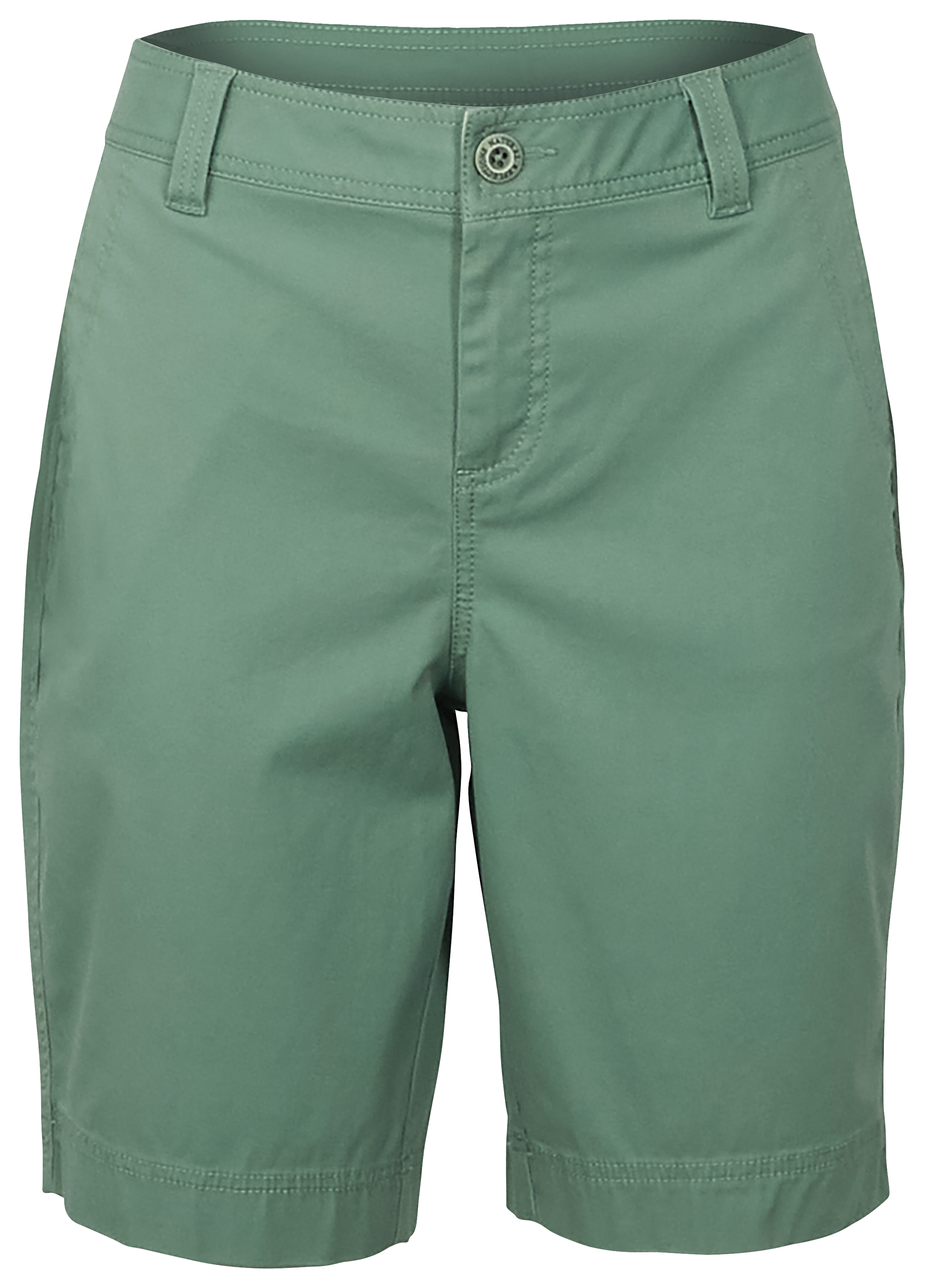 Natural Reflections Spring Valley Repreve Bermuda Shorts for Ladies - Green Bay - 8