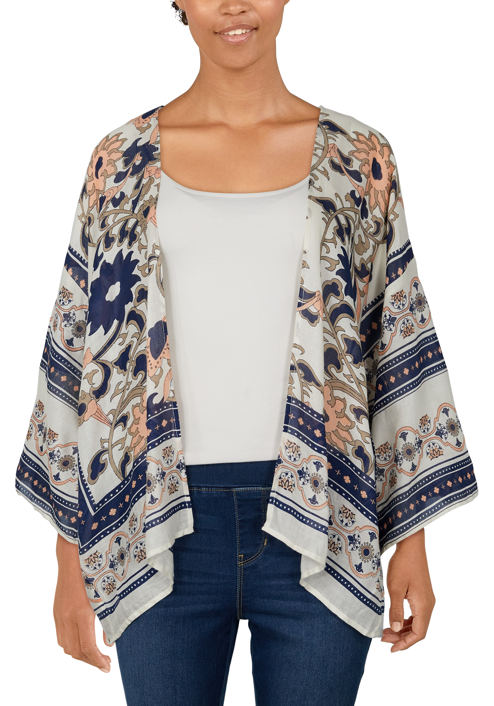 Image of Natural Reflections Roseville Kimono
