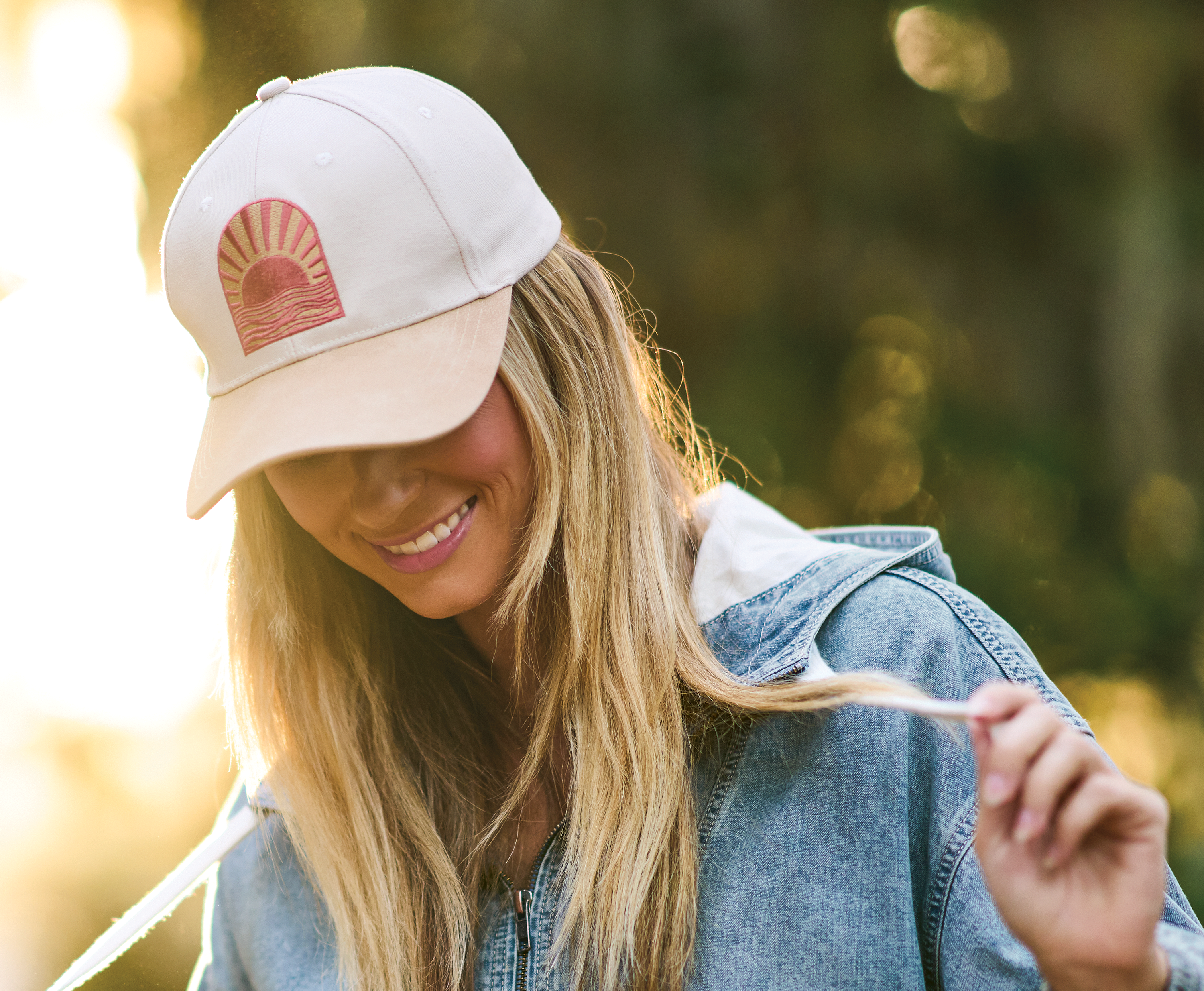 Natural Reflections Sunrise Baseball Cap for Ladies                                                                             