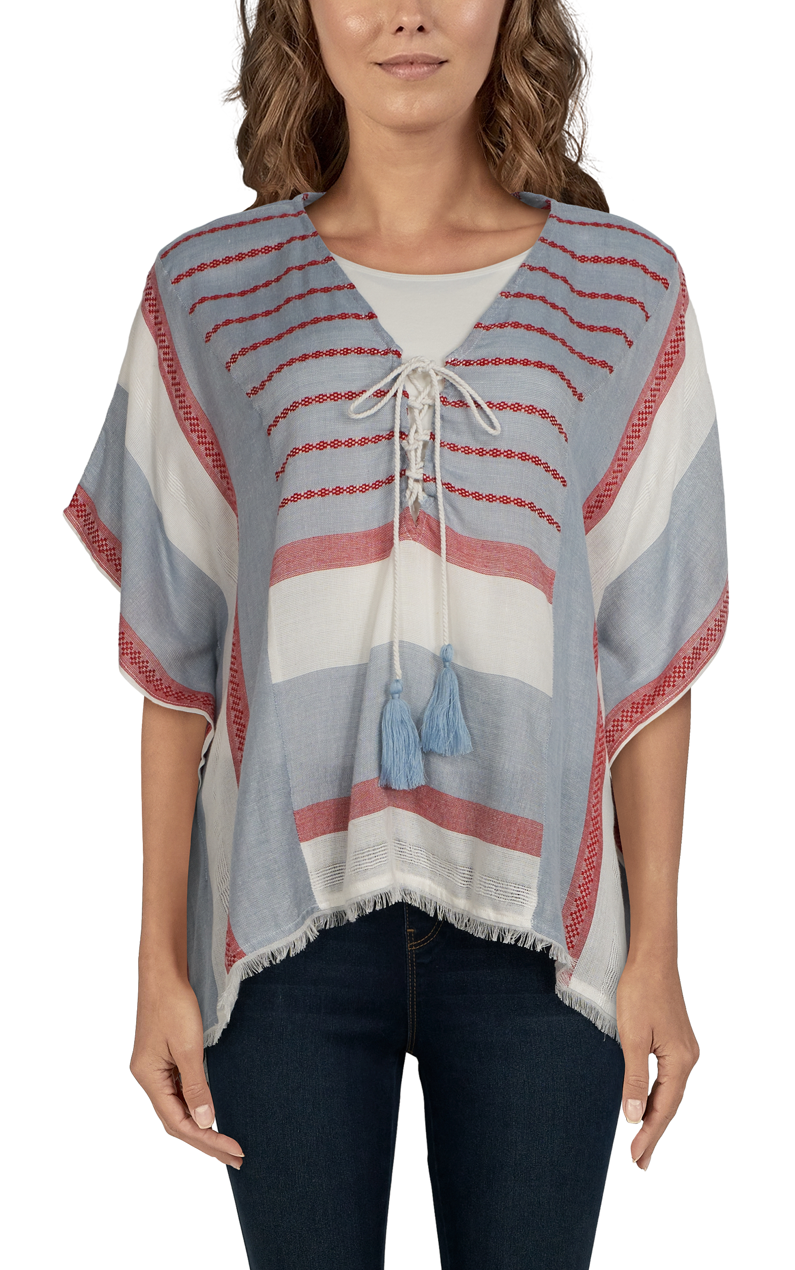 NATURAL REFLECTIONS Paradise Striped Tunic