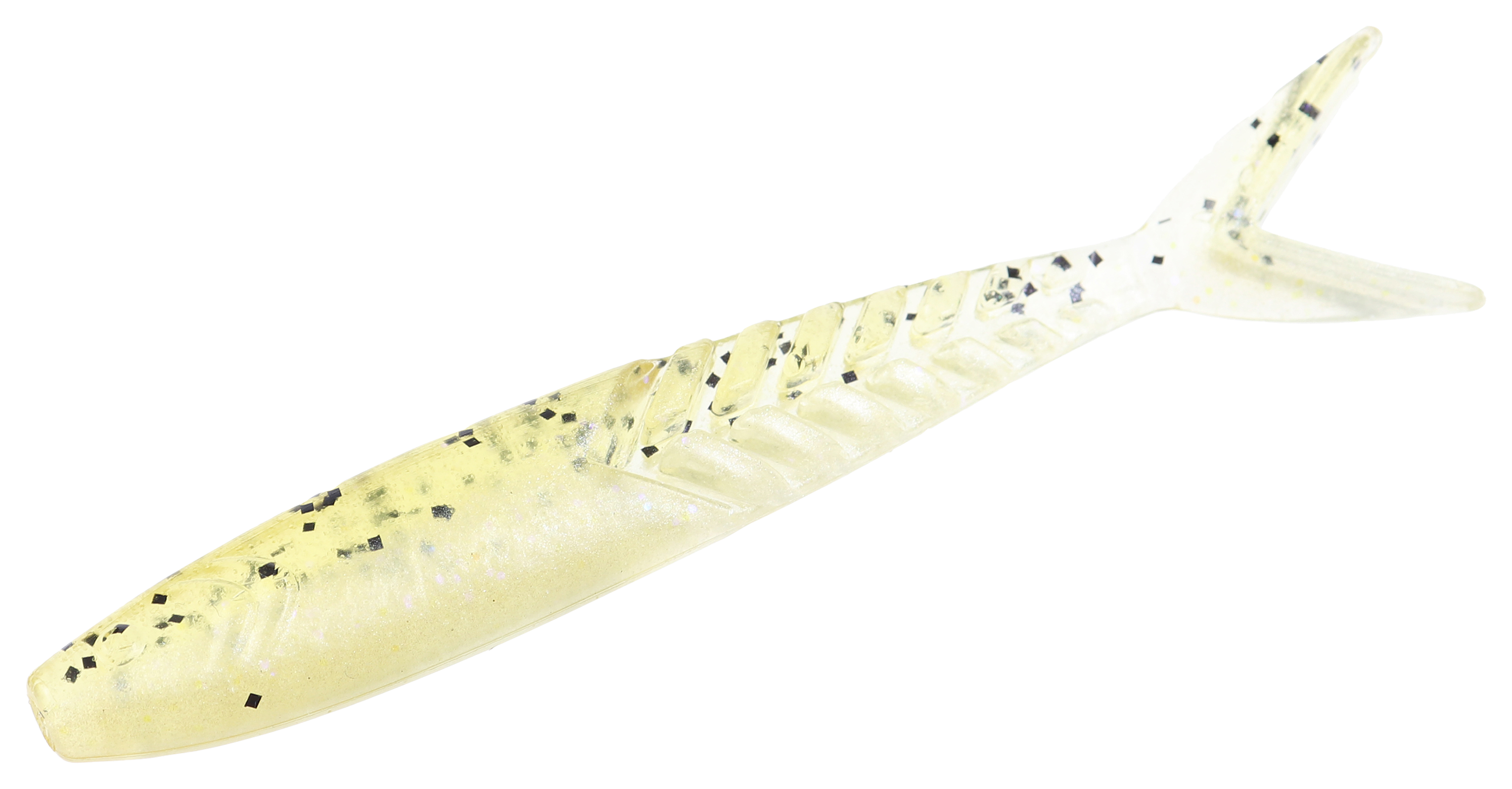 Image of "Zoom Shimmer Shad - Champagne Pepper Pearl - 3.6"""