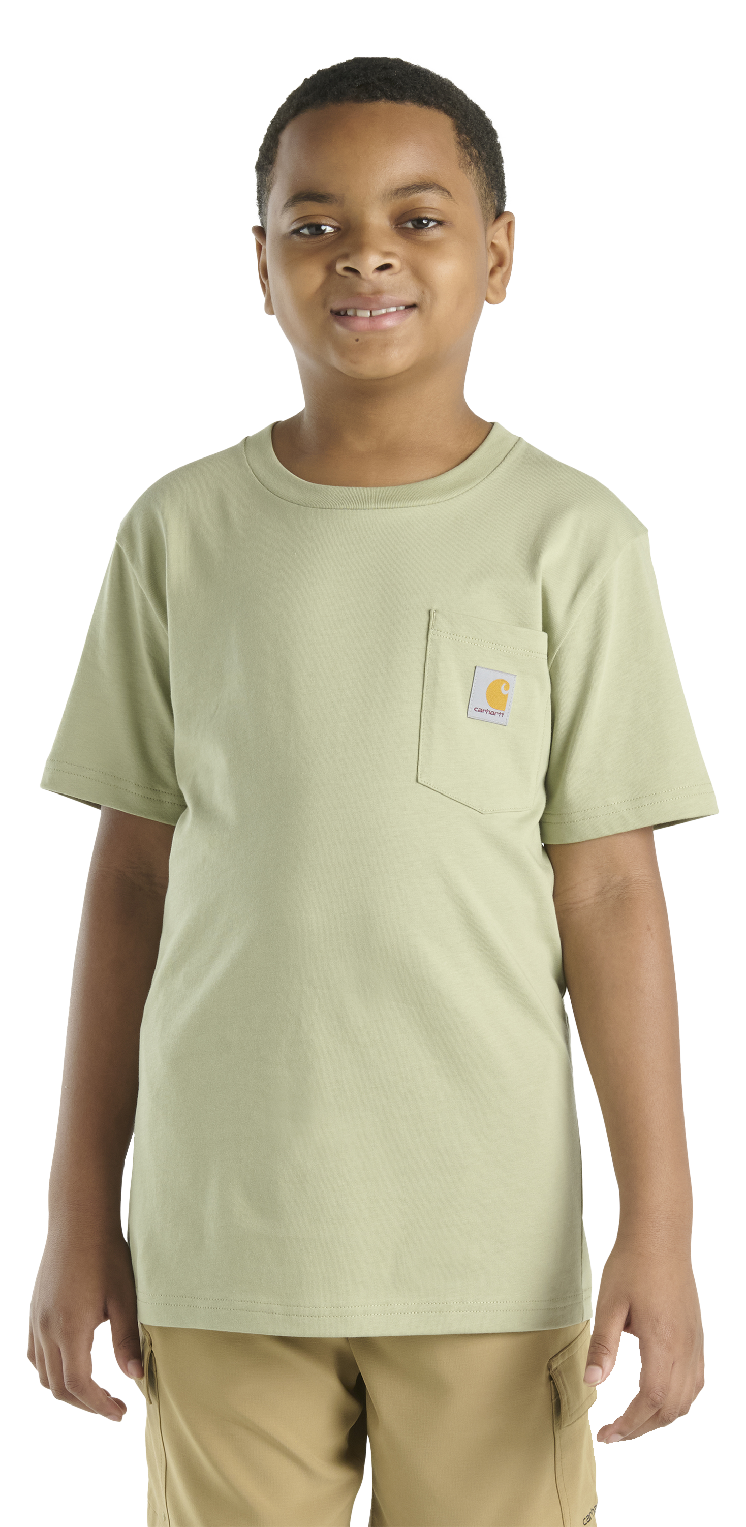 Carhartt Label Short-Sleeve Pocket T-Shirt for Toddler Boys                                                                     