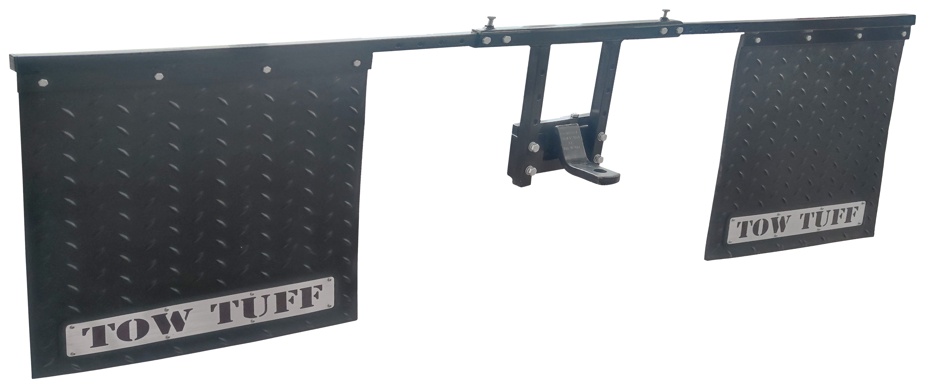 Image of Tow Tuff Big Boy Universal-Mount Mud Flaps for Towing