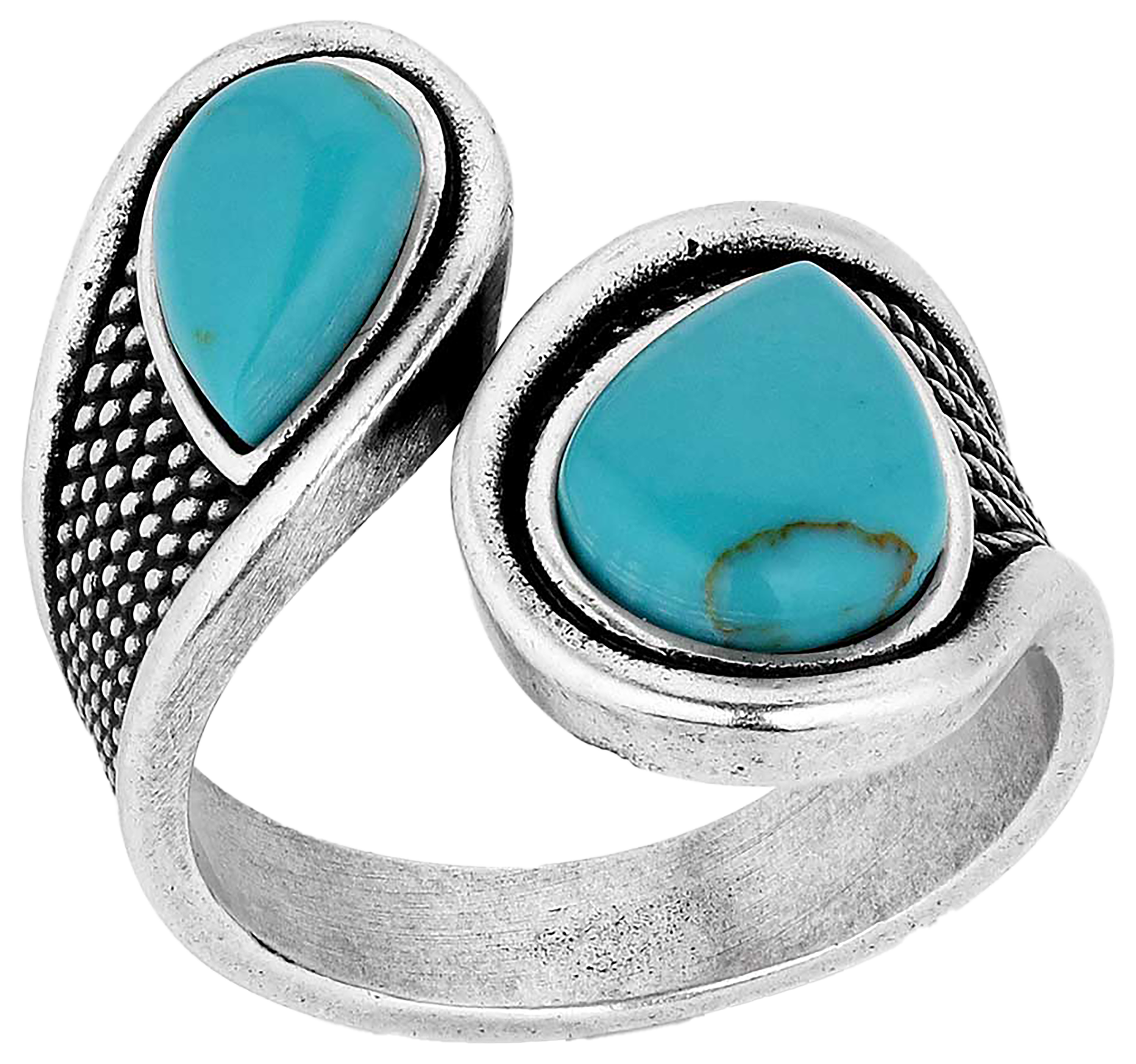 Image of Montana Silversmiths High Tides Wrap Ring