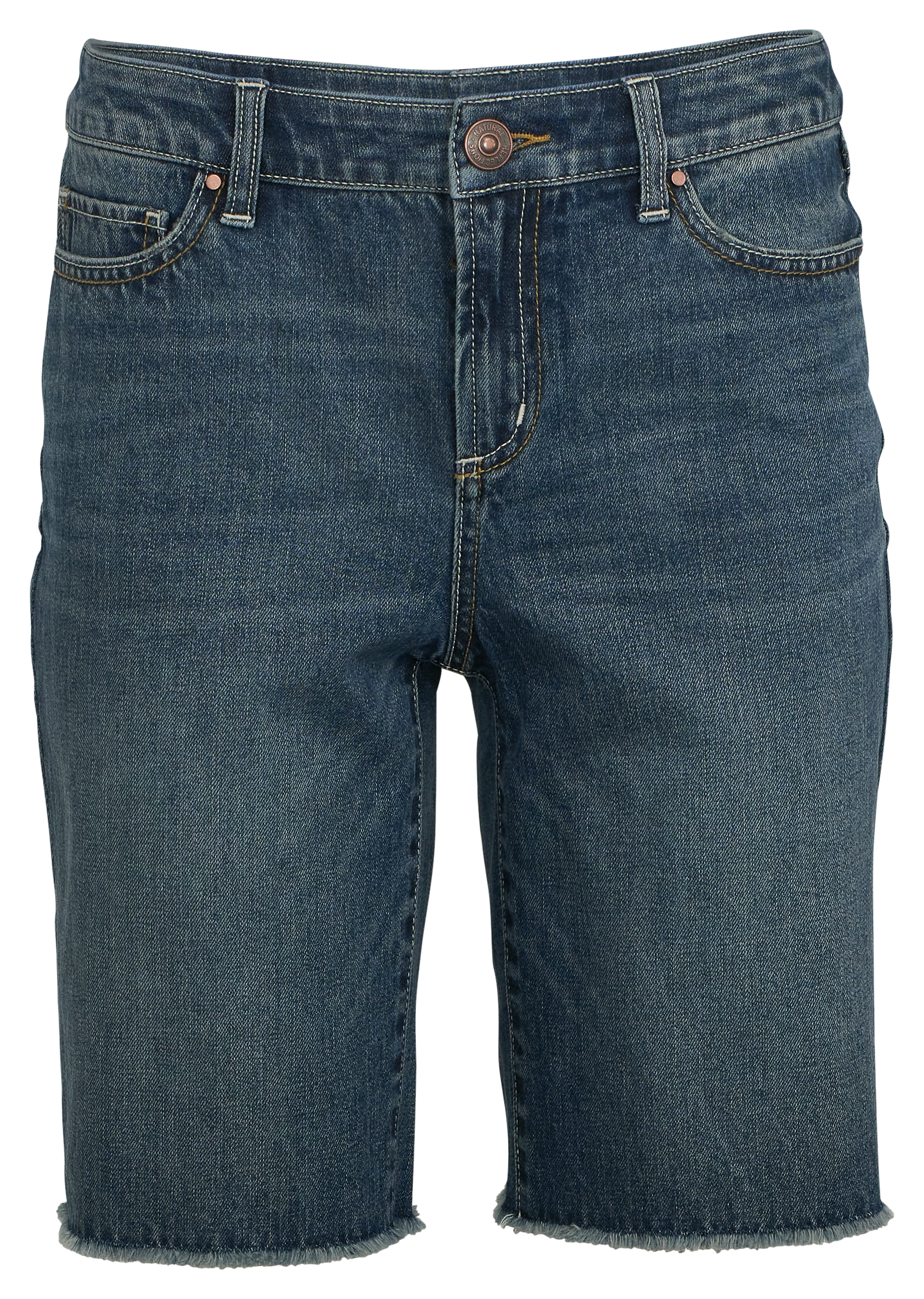 Image of Natural Reflections Osage Bermuda Shorts - Dark Vintage