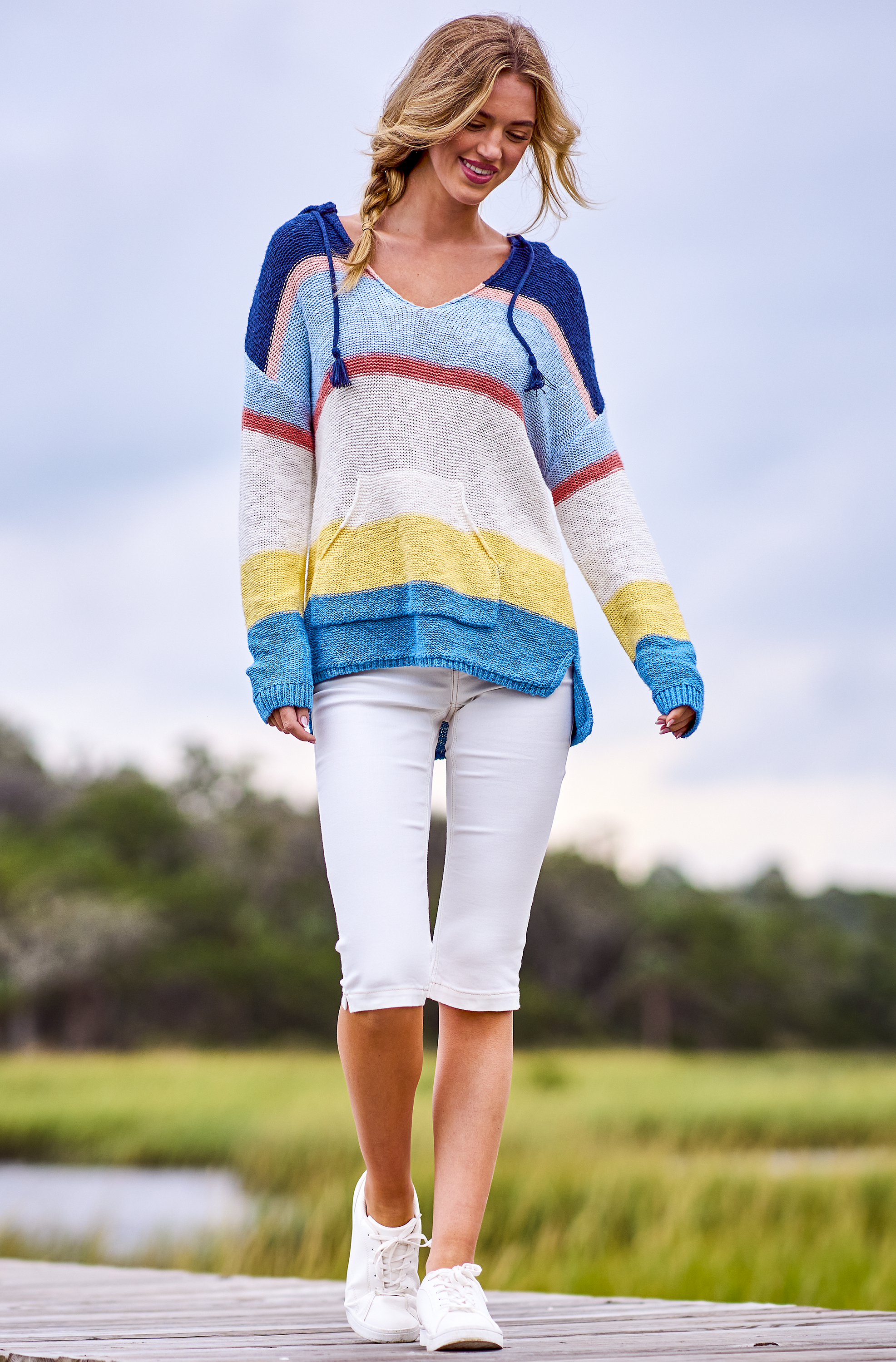 Natural Reflections Campside Skimmer Capris for Ladies                                                                          