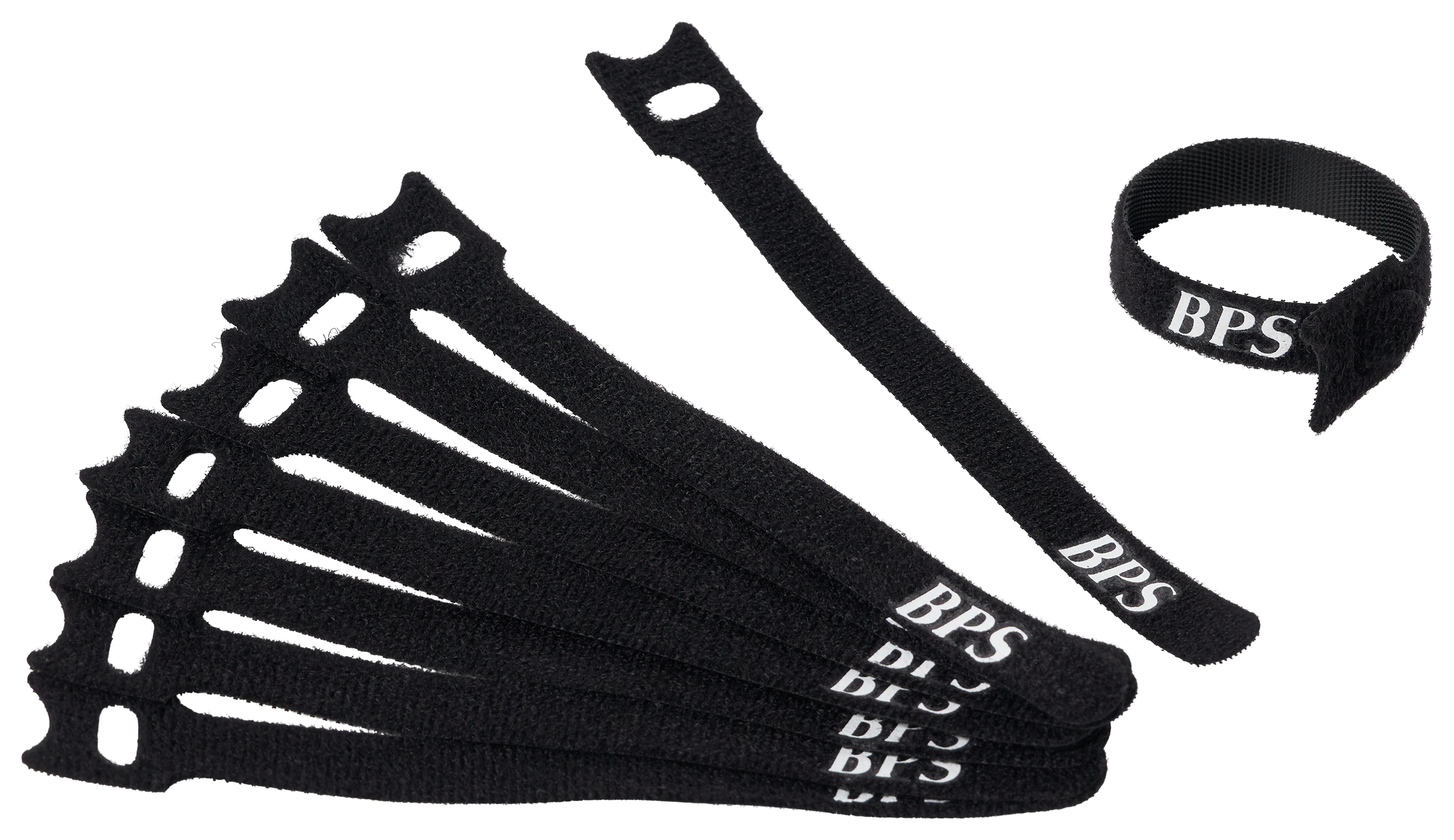 Image of "Bass Pro Shops 6"" Reusable Cable Ties 10-Pack"