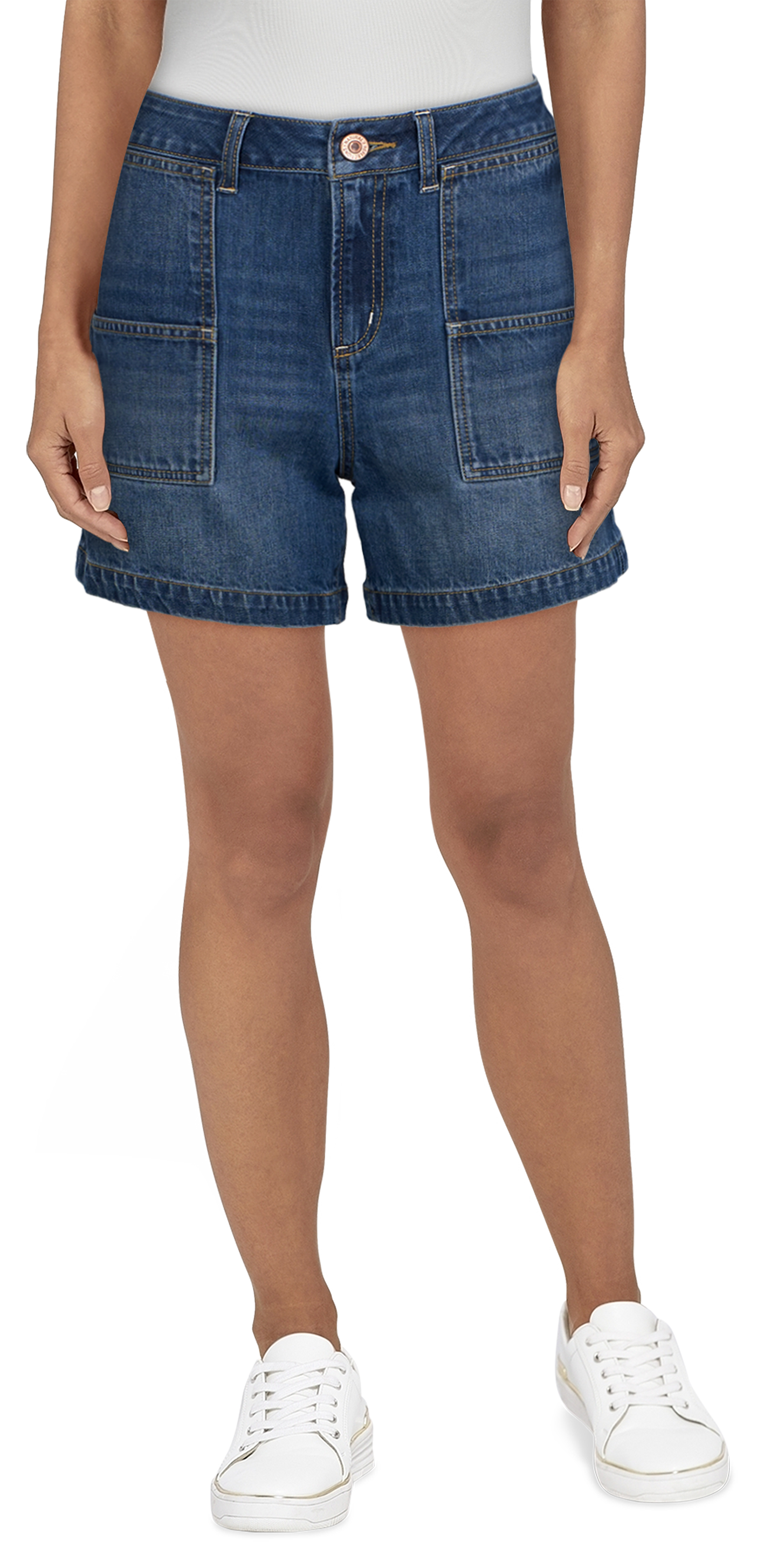 Natural Reflections Utility Pocket Shorts for Ladies                                                                            