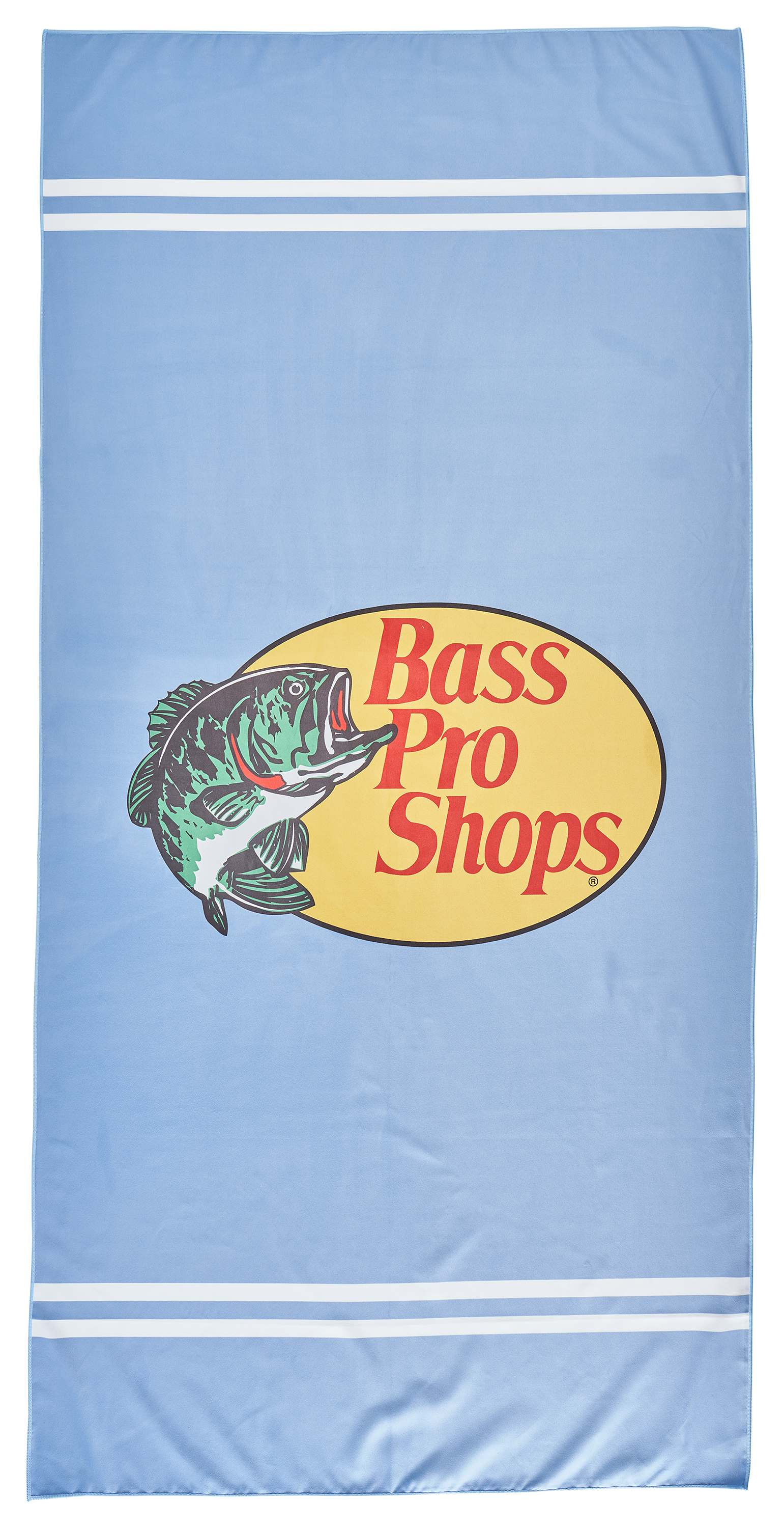 Image of Bass Pro Shops Microfiber Beach Towel - BPS Logo