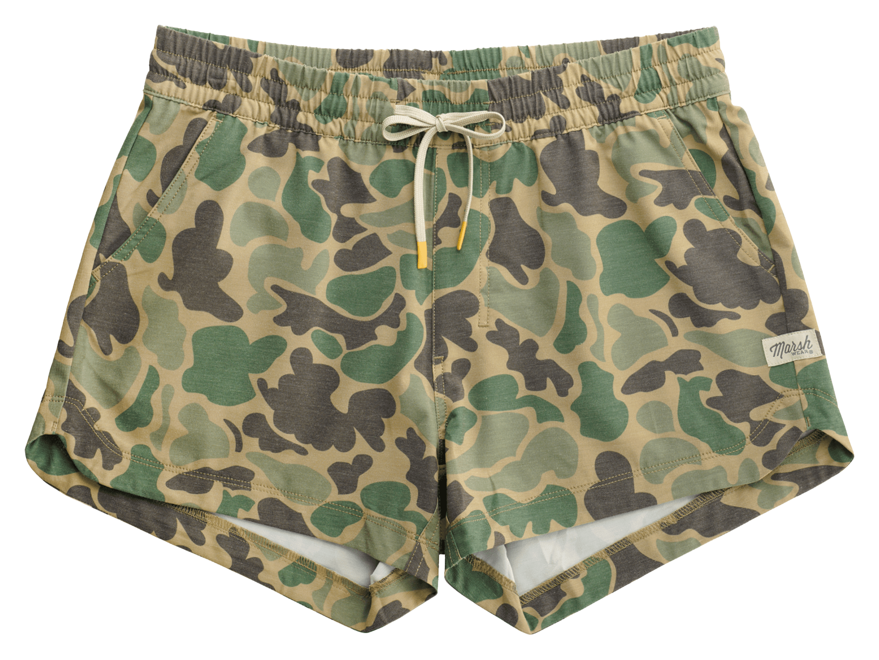 Image of Marsh Wear Fulton Valley Shorts - Green Mallard Camo