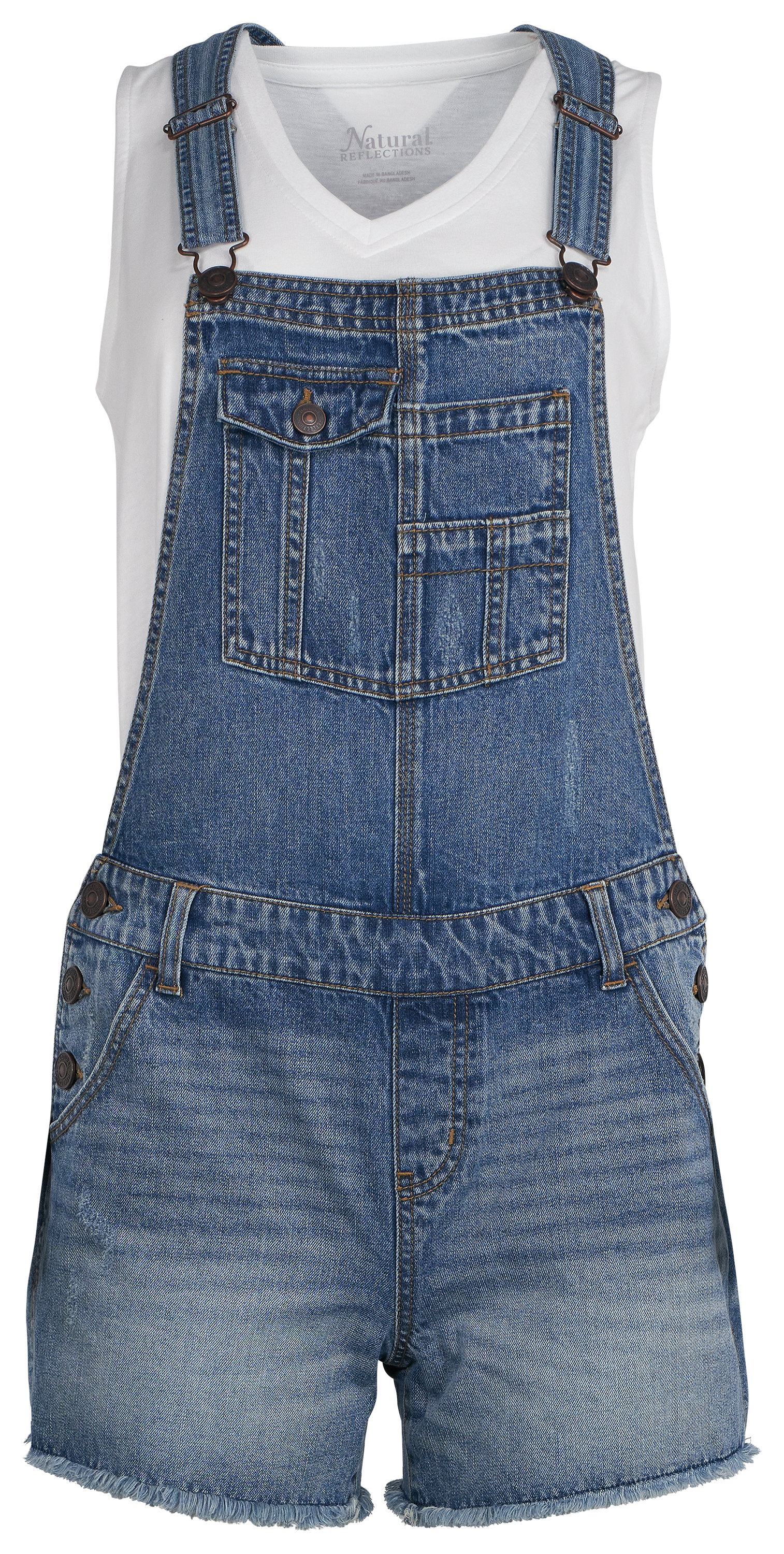 NATURAL REFLECTIONS Denim Shortalls