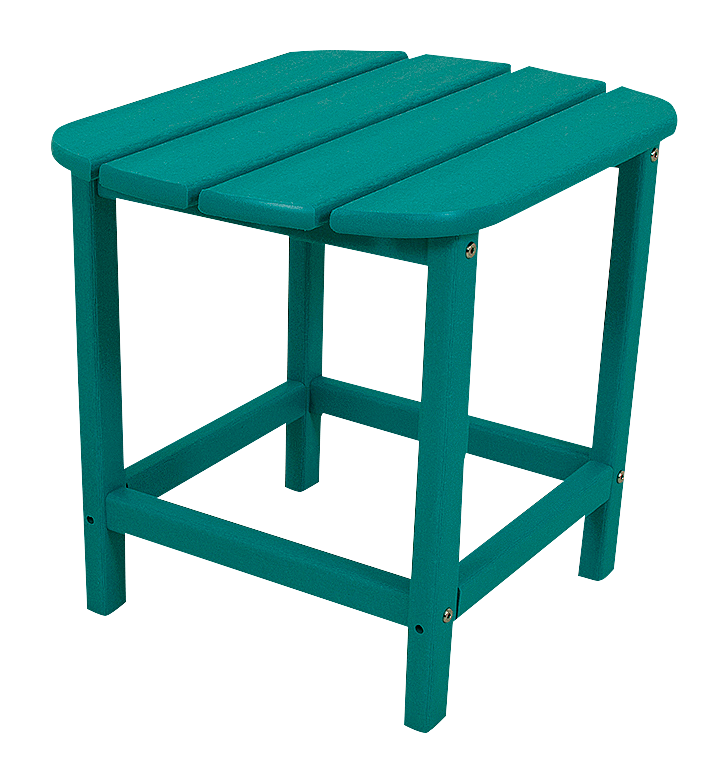 Image of "POLYWOOD South Beach 18"" Side Table - Aruba"