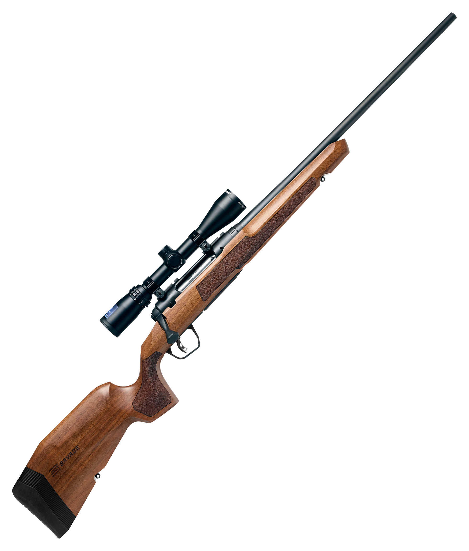 Image of "Savage Axis II XP Hardwood Bolt-Action Rifle with 3-9x40 Scope - 30-06 Springfield - 22"" - Matte - Hardwood"