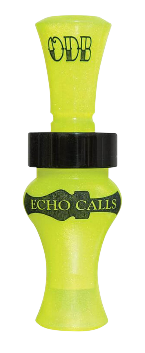 Image of Echo Calls ODB (Old Ducky Breaker) Acrylic Duck Call - Mallard Duck - Chartreuse