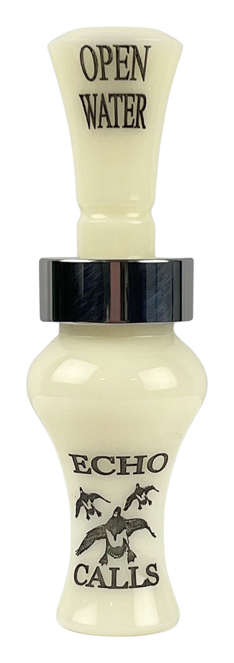 Image of Echo Calls Open Water Acrylic Duck Call - Ivory