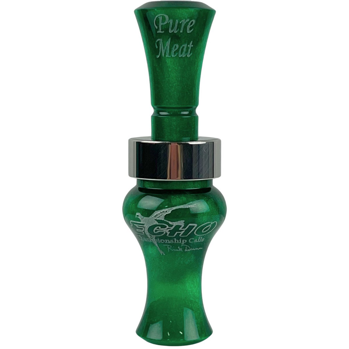 Image of Echo Pure Meat Single Reed Duck Call - Green Pearl