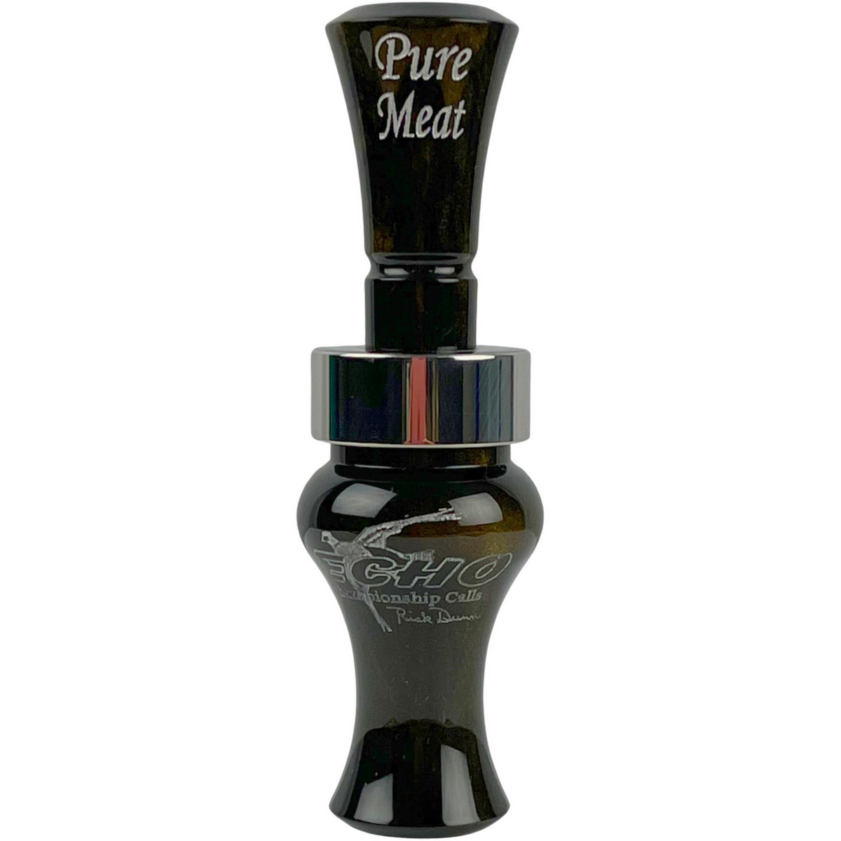 Image of Echo Pure Meat Single Reed Duck Call - Black Gold Pearl